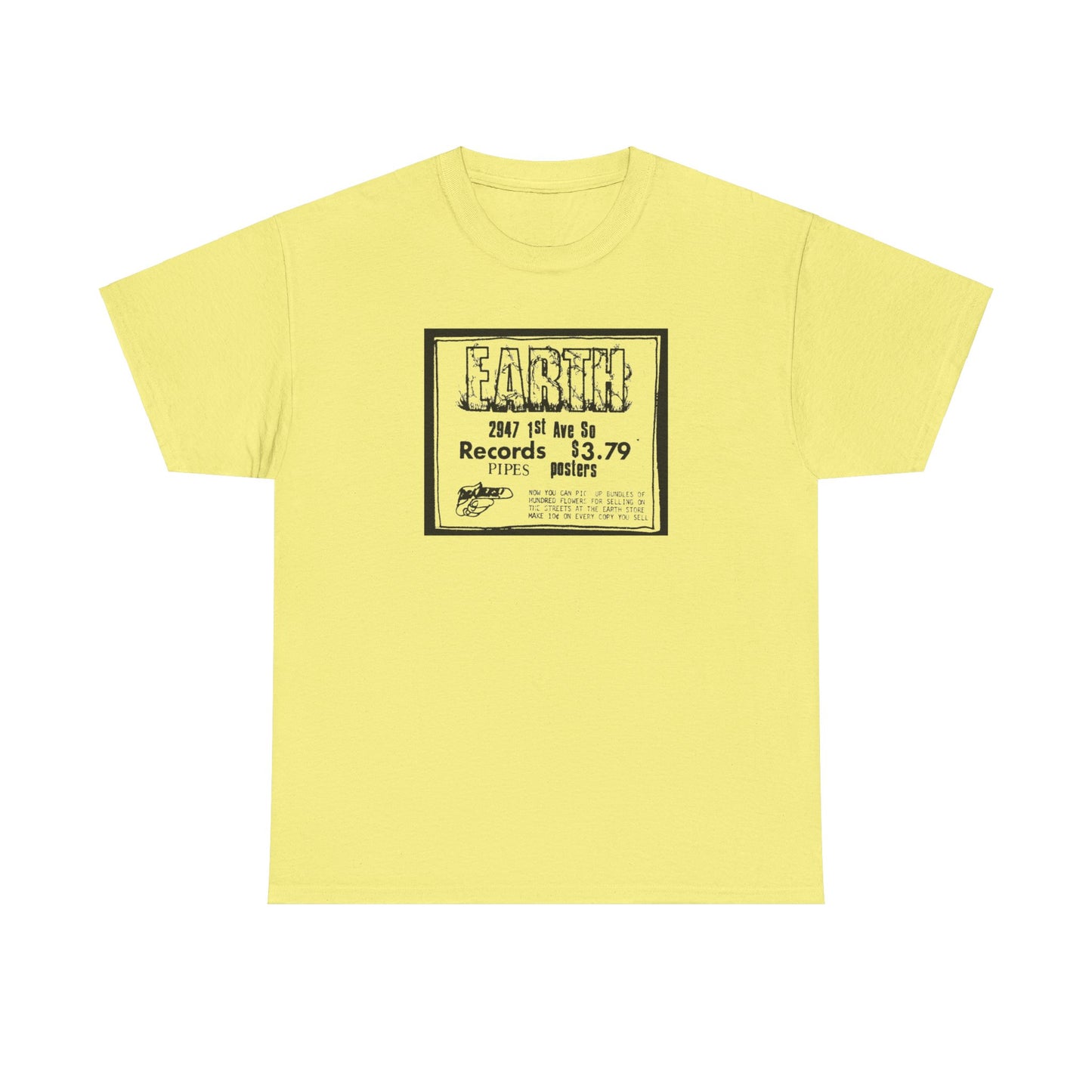 Record Store Tee #133: Earth Records & Pipes