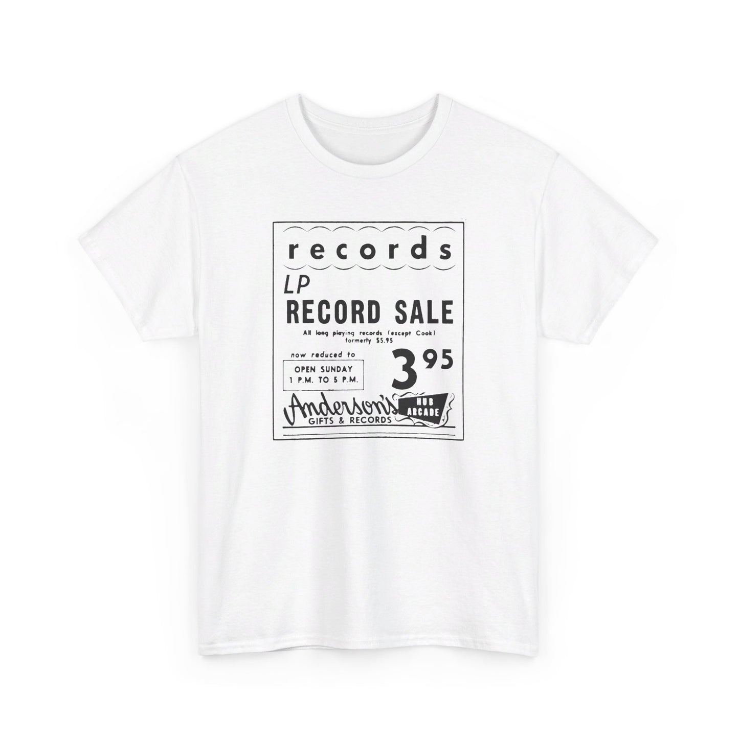 Record Store Tee #127: Anderson's Gifts and Records Minneapolis