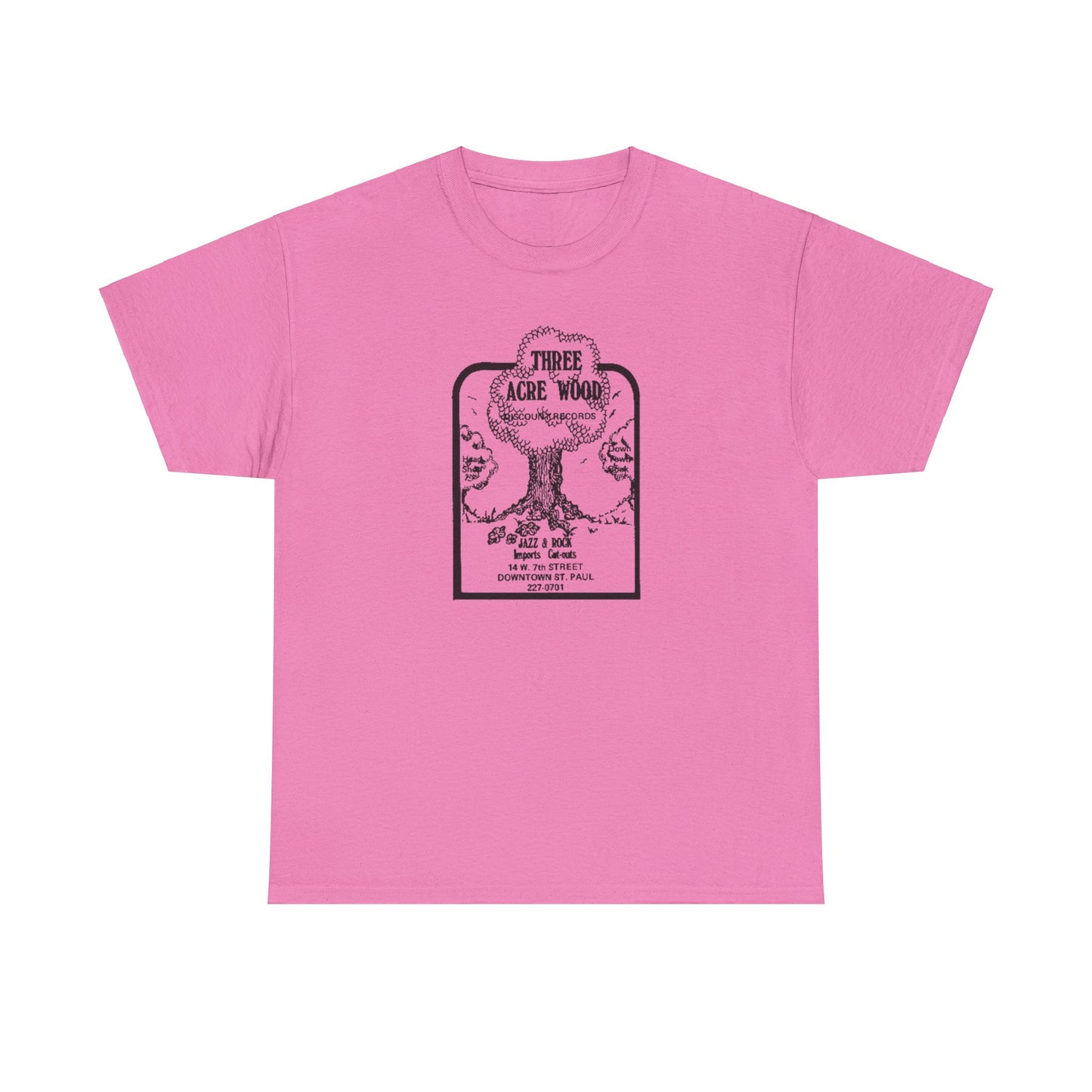 Record Store Tee #148: Three Acre Wood Discount Records & Head Shop