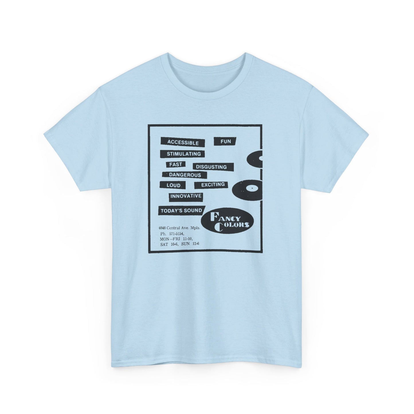 Record Store Tee #135: Fancy Colors Records Minneapolis