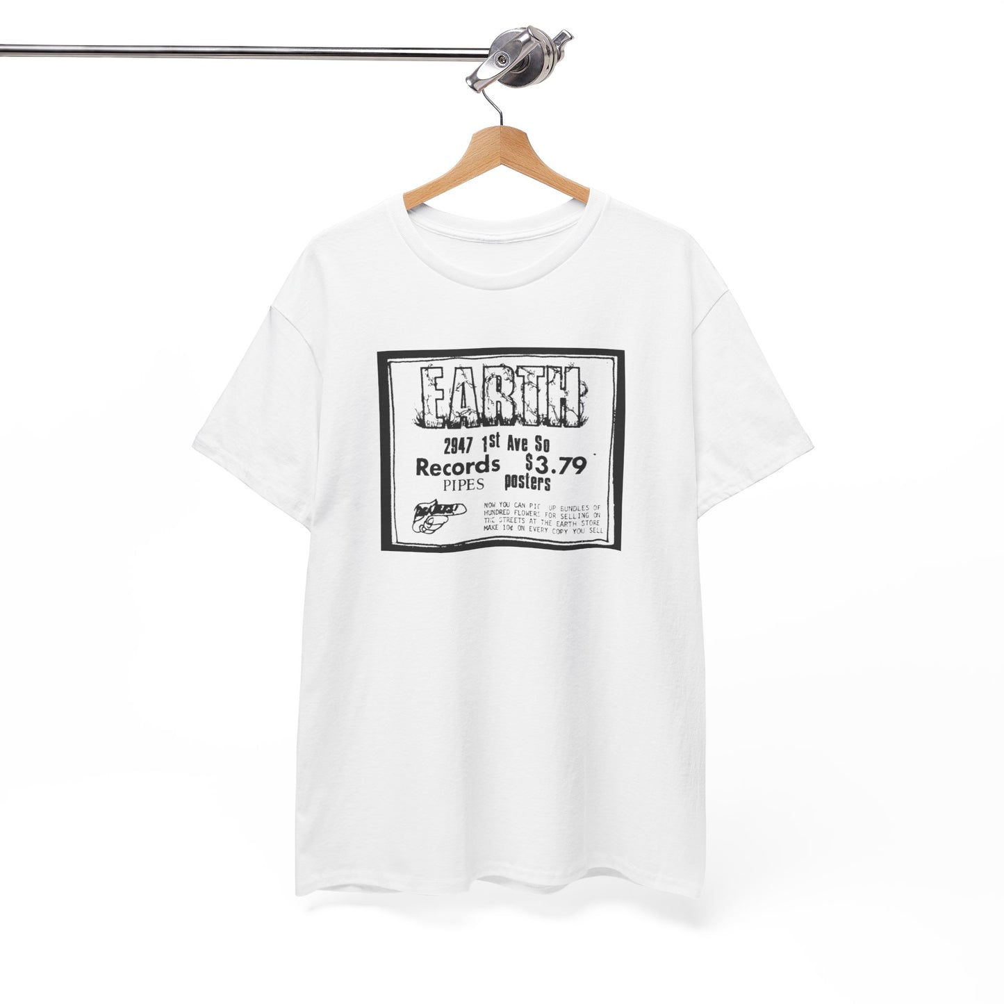 Record Store Tee #133: Earth Records & Pipes