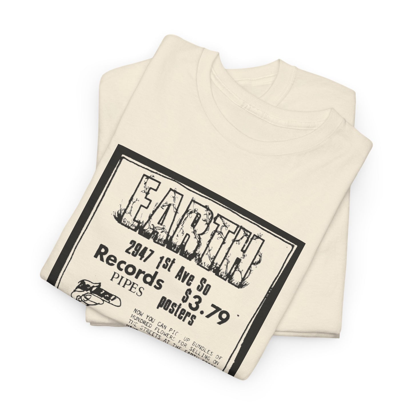 Record Store Tee #133: Earth Records & Pipes
