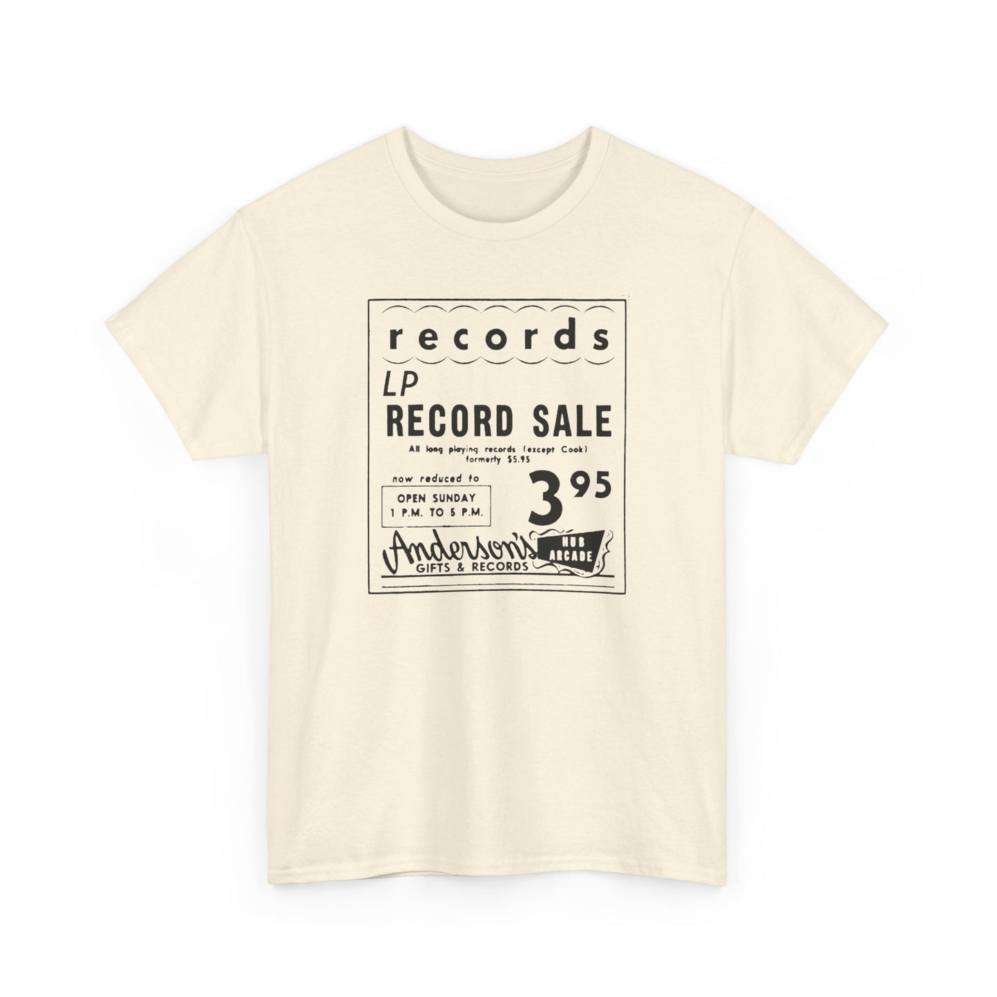 Record Store Tee #127: Anderson's Gifts and Records Minneapolis