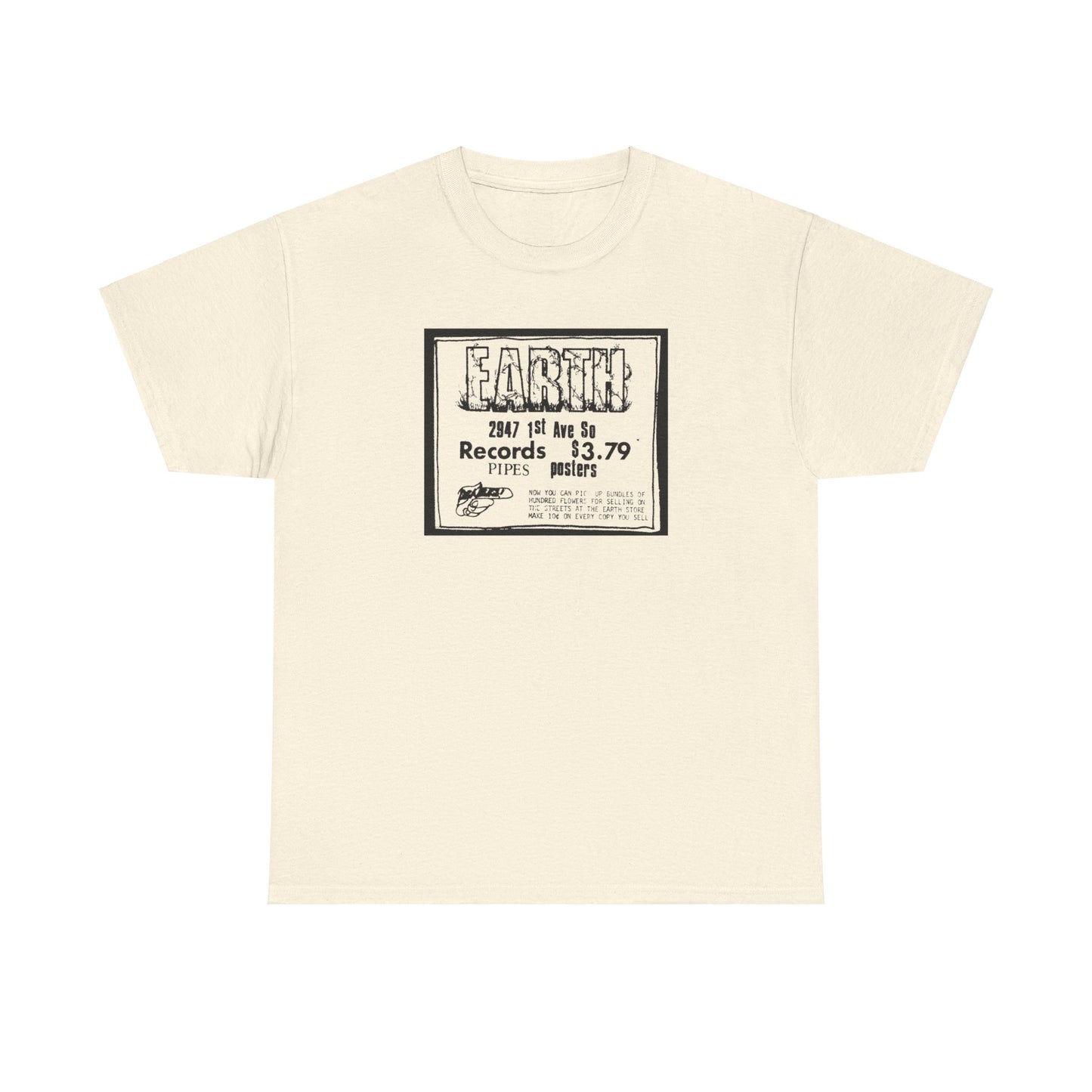 Record Store Tee #133: Earth Records & Pipes
