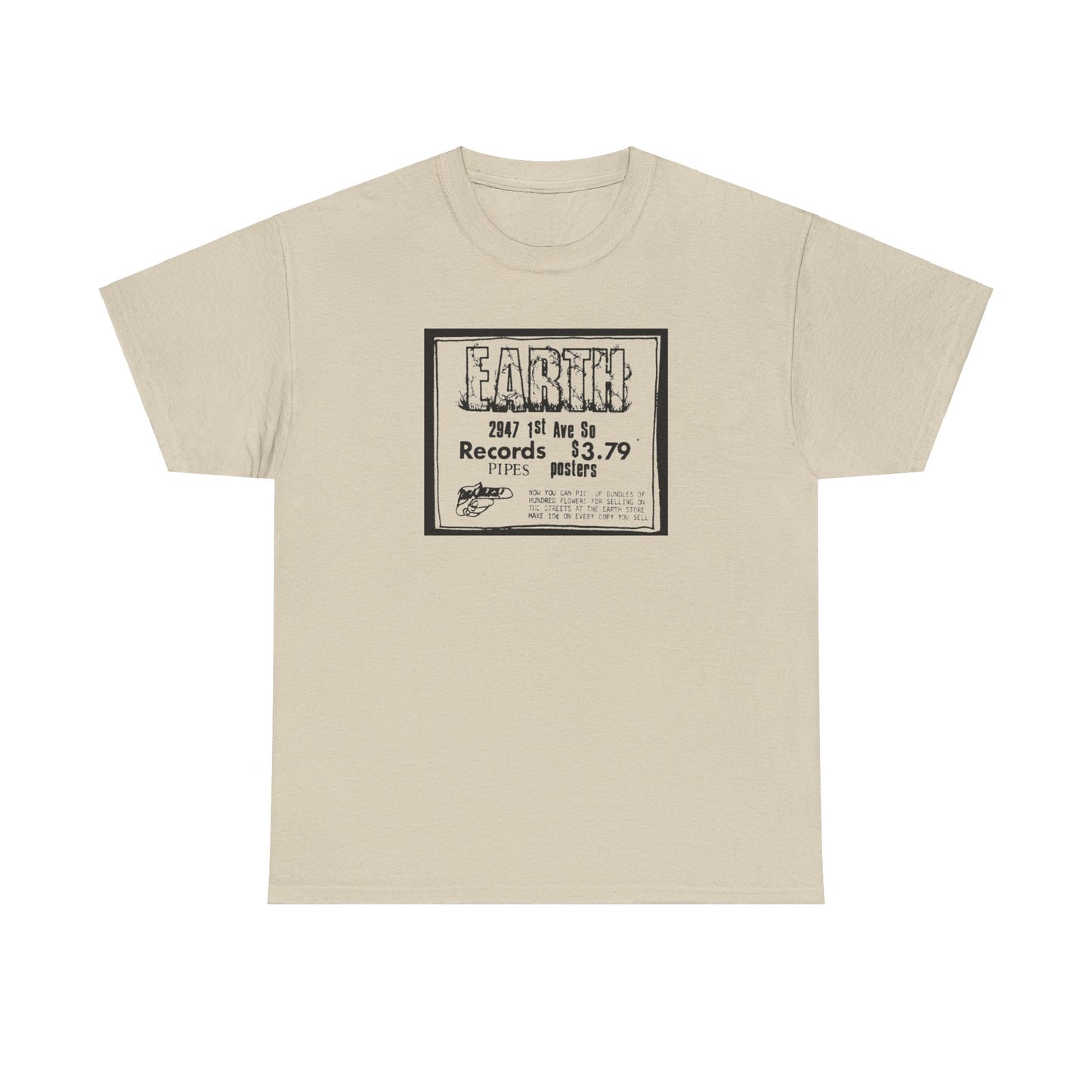Record Store Tee #133: Earth Records & Pipes