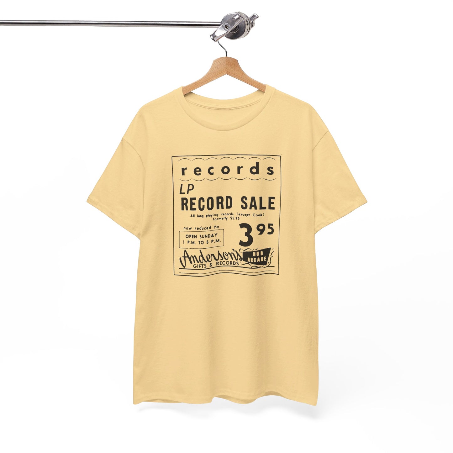 Record Store Tee #127: Anderson's Gifts and Records Minneapolis