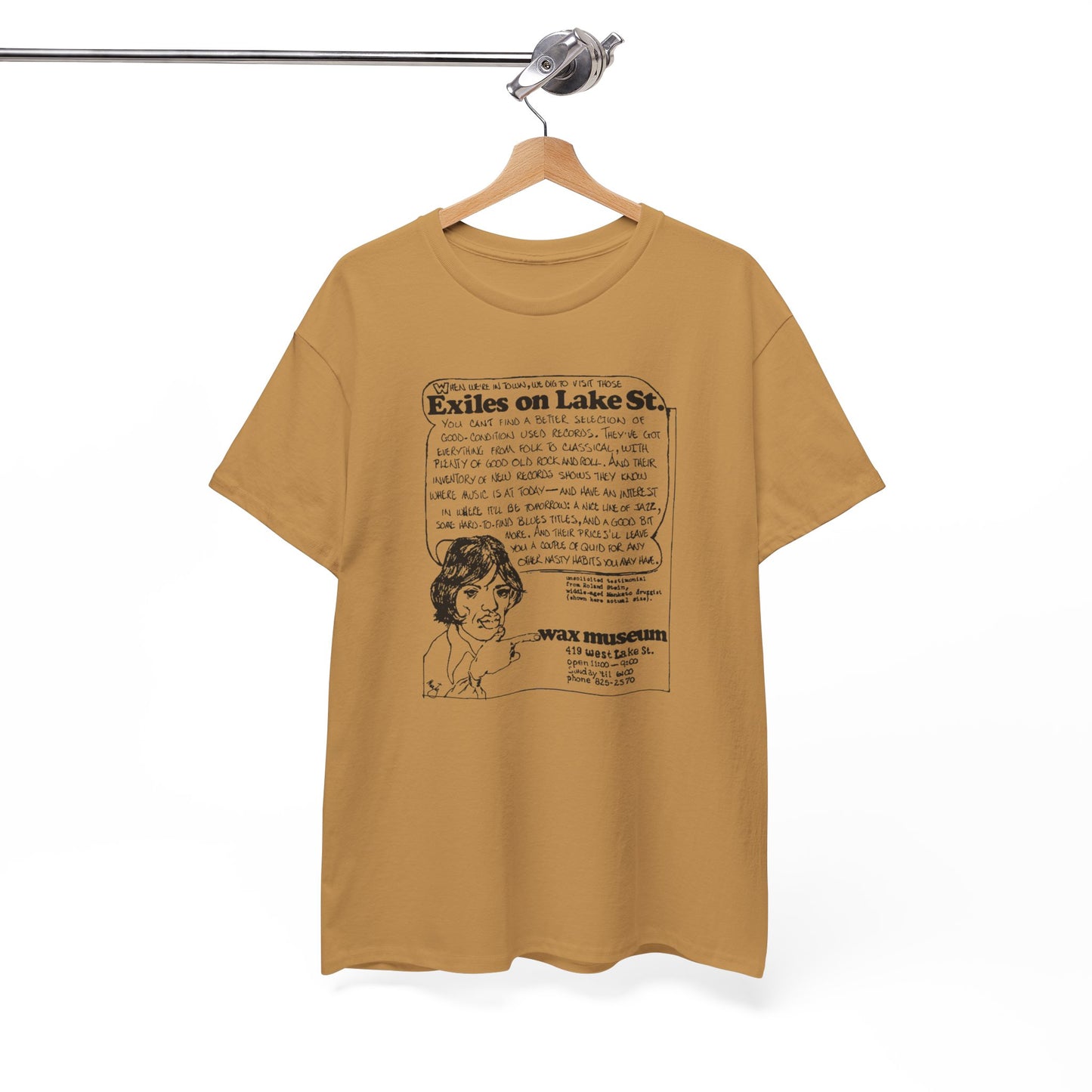 Record Store Tee #146: Wax Museum Exiles On Lake Street