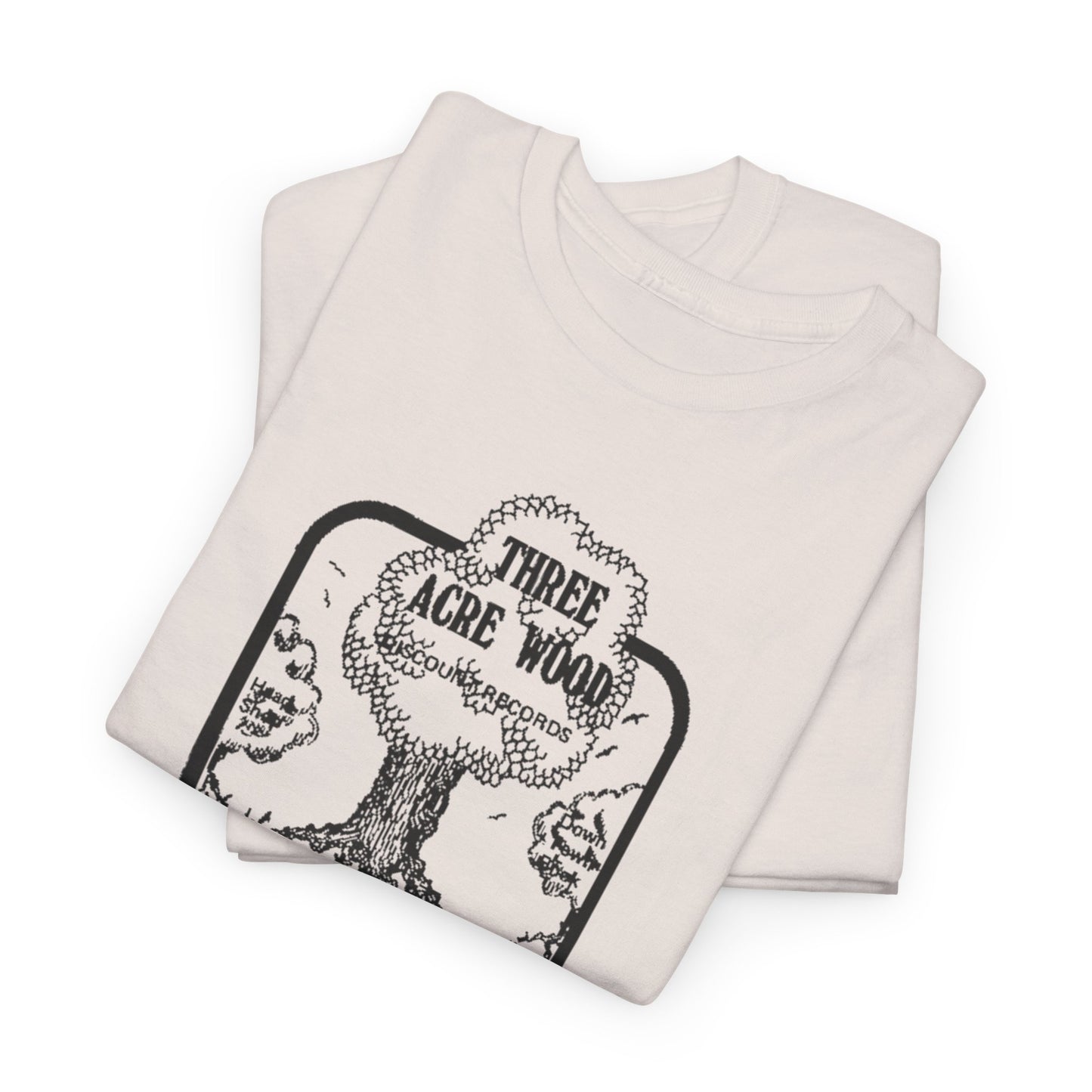 Record Store Tee #148: Three Acre Wood Discount Records & Head Shop