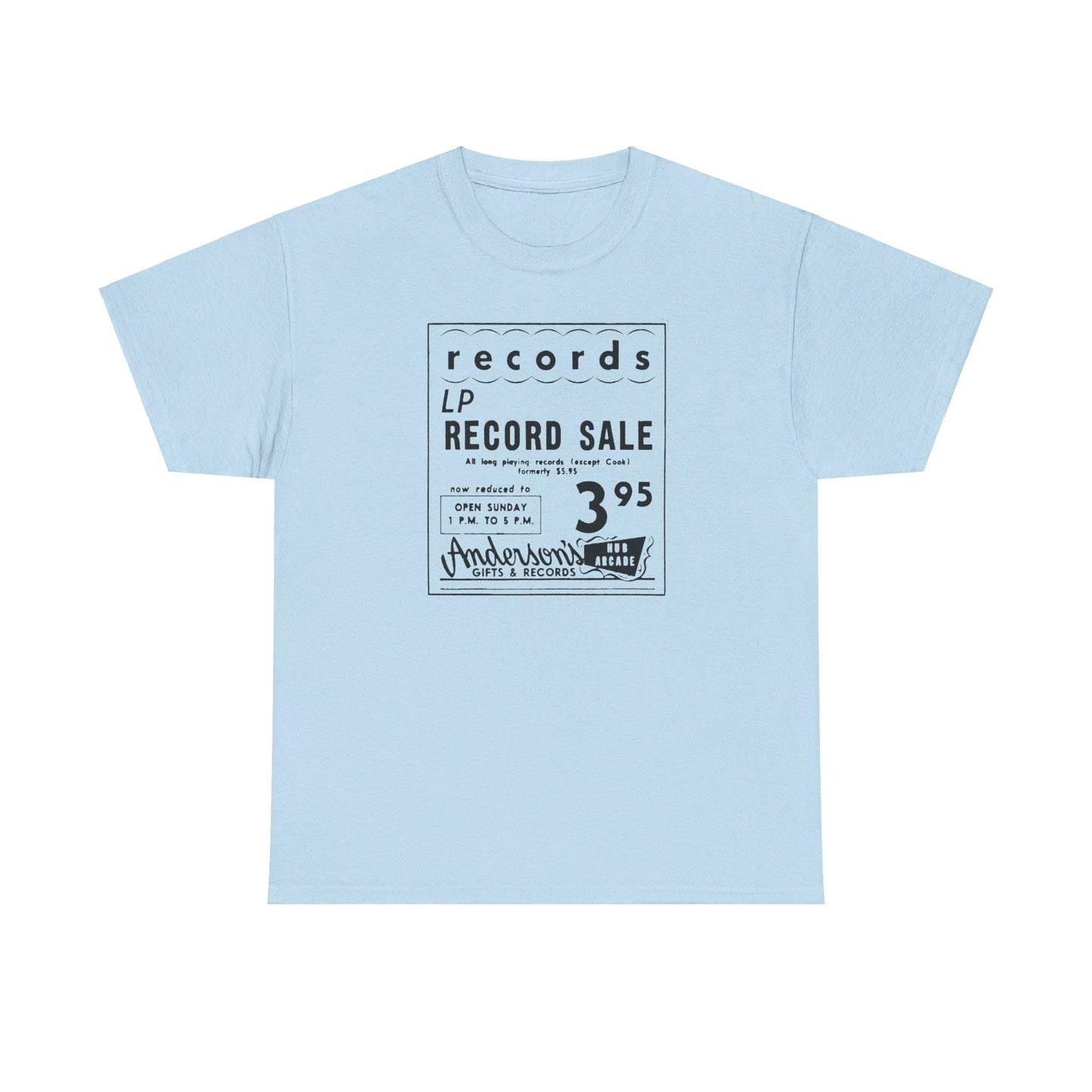 Record Store Tee #127: Anderson's Gifts and Records Minneapolis