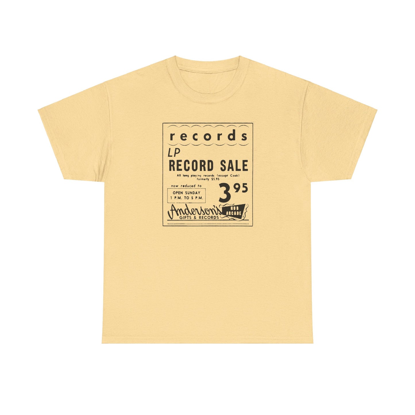 Record Store Tee #127: Anderson's Gifts and Records Minneapolis