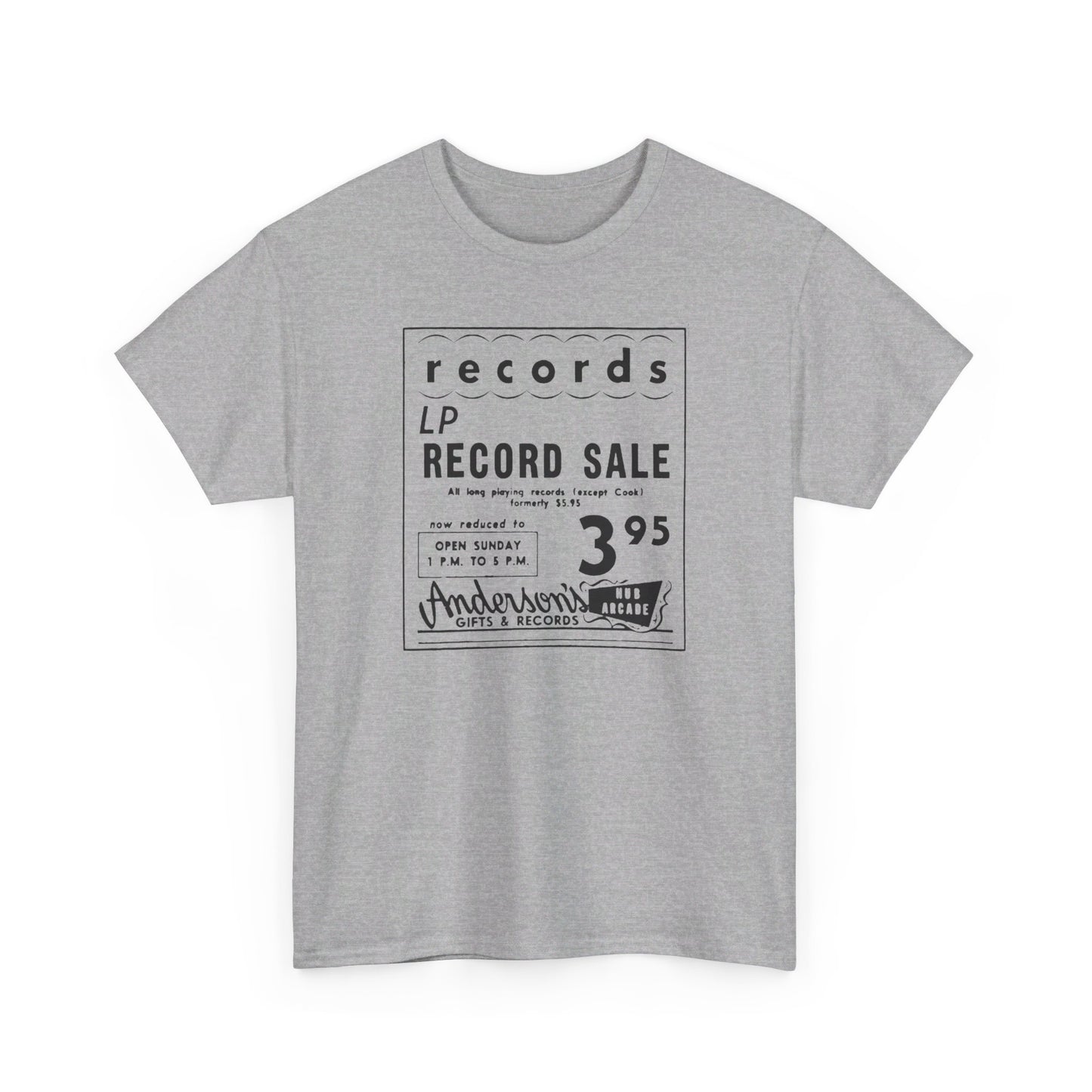 Record Store Tee #127: Anderson's Gifts and Records Minneapolis