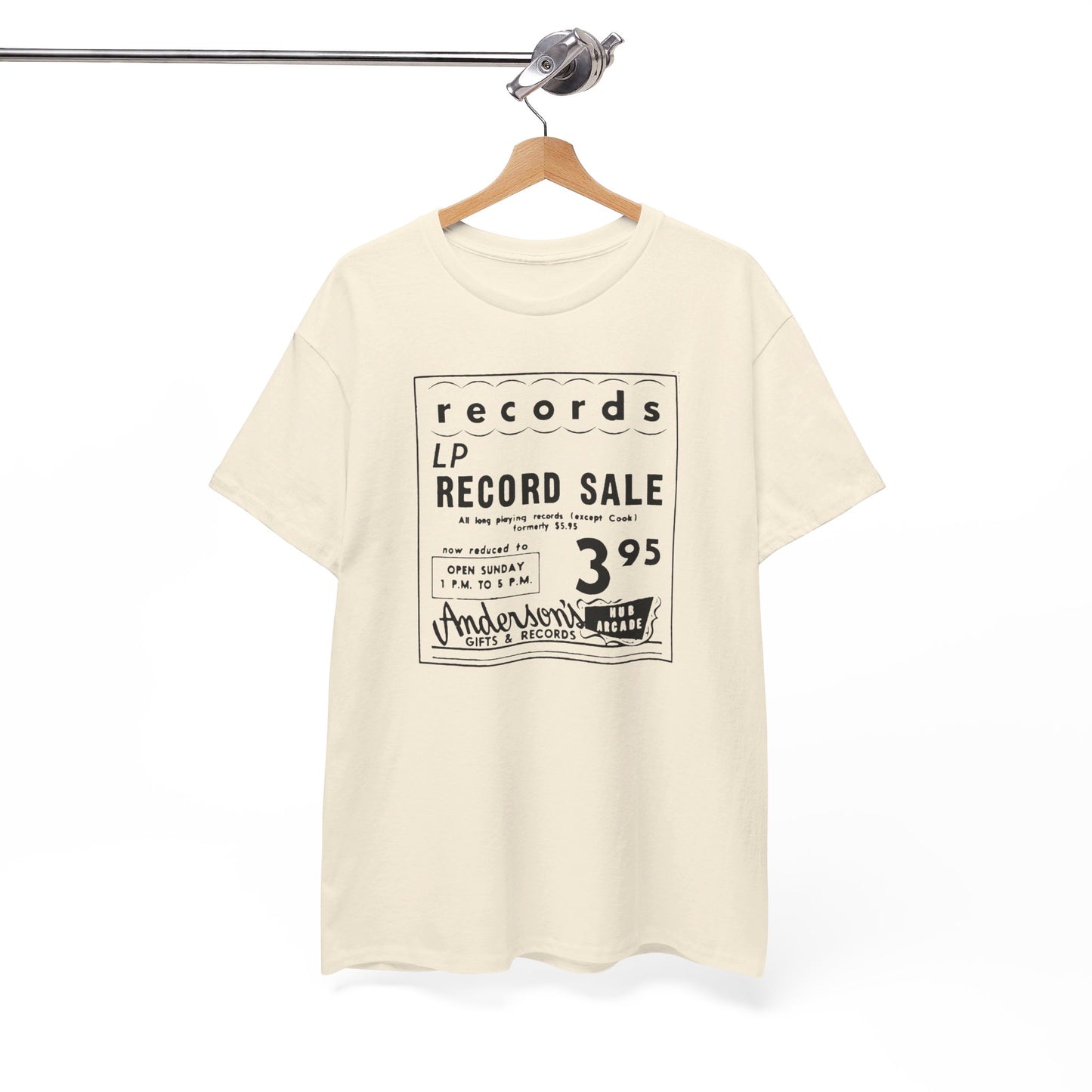 Record Store Tee #127: Anderson's Gifts and Records Minneapolis