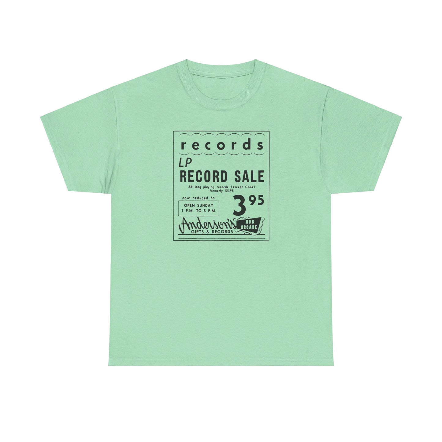 Record Store Tee #127: Anderson's Gifts and Records Minneapolis