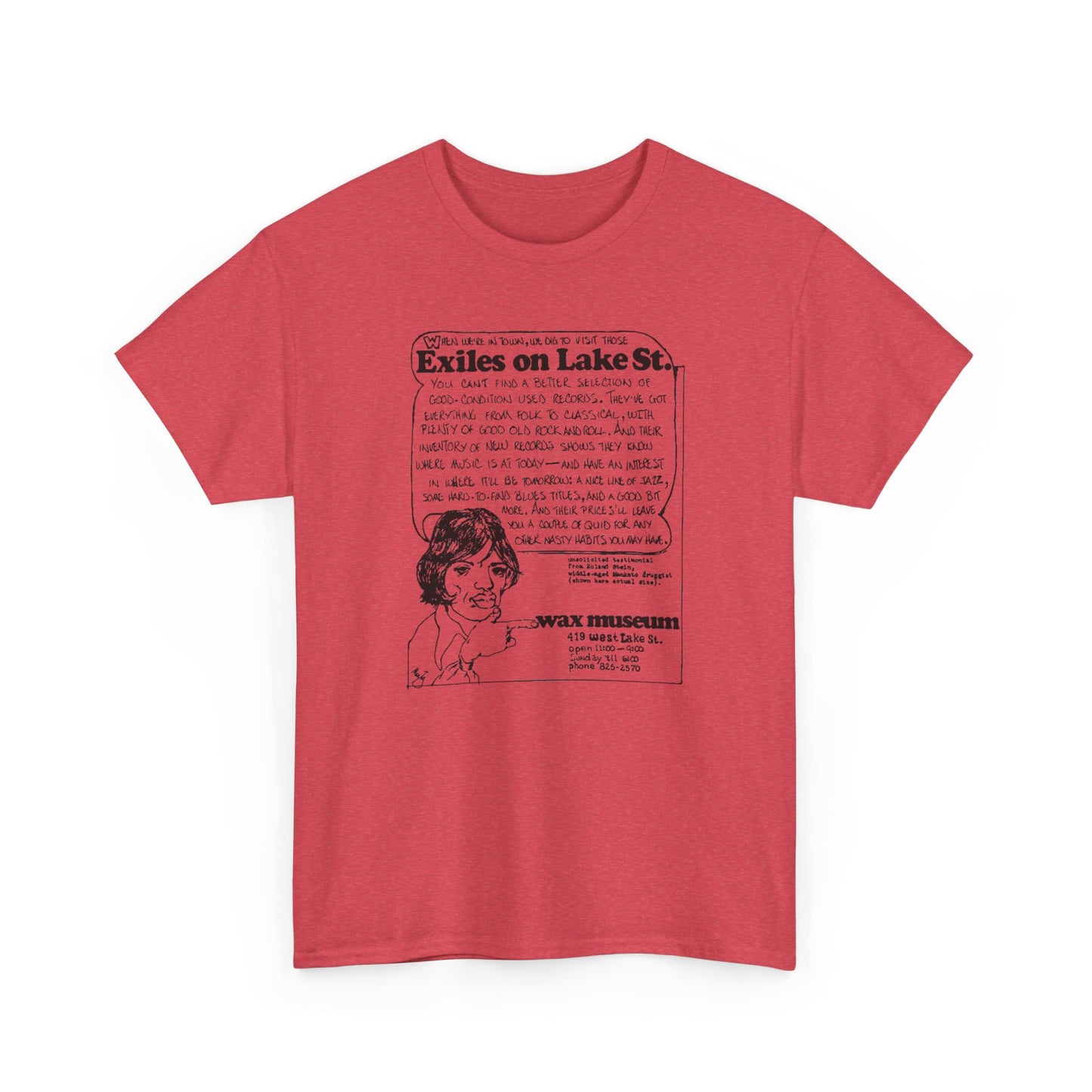 Record Store Tee #146: Wax Museum Exiles On Lake Street
