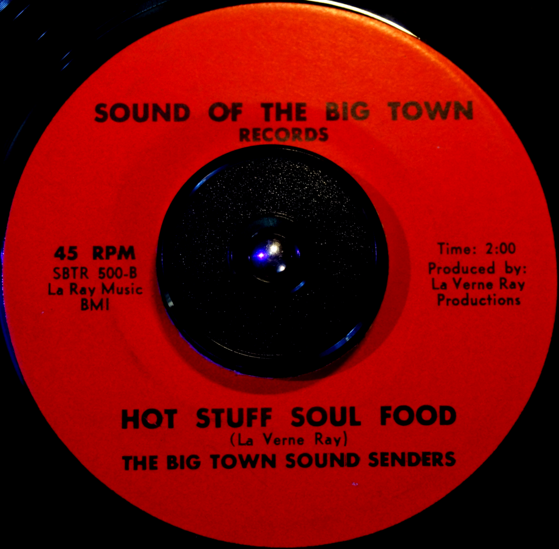 The Big Town Sound Senders - Johnny, I Love You / Hot Stuff Soul Food