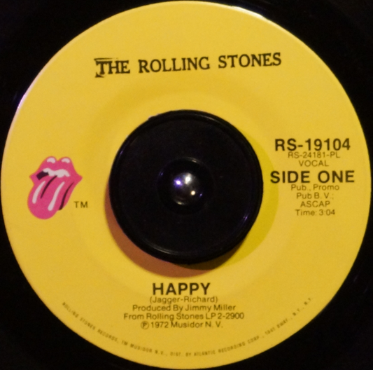 The Rolling Stones - Happy / All Down The Line