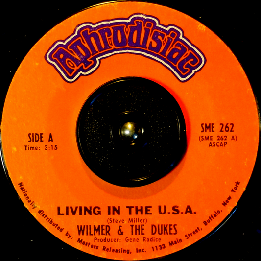 Wilmer Alexander & the Dukes - Living in the USA / Count On Me