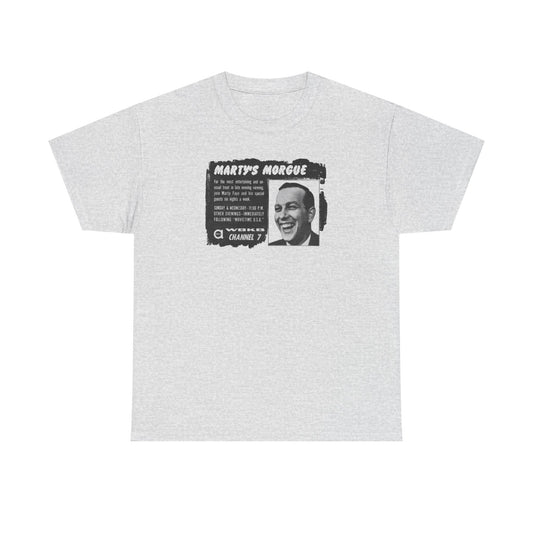 Retro Throwback Television Tee T Shirt: Marty's Morgue NWT S-5XL