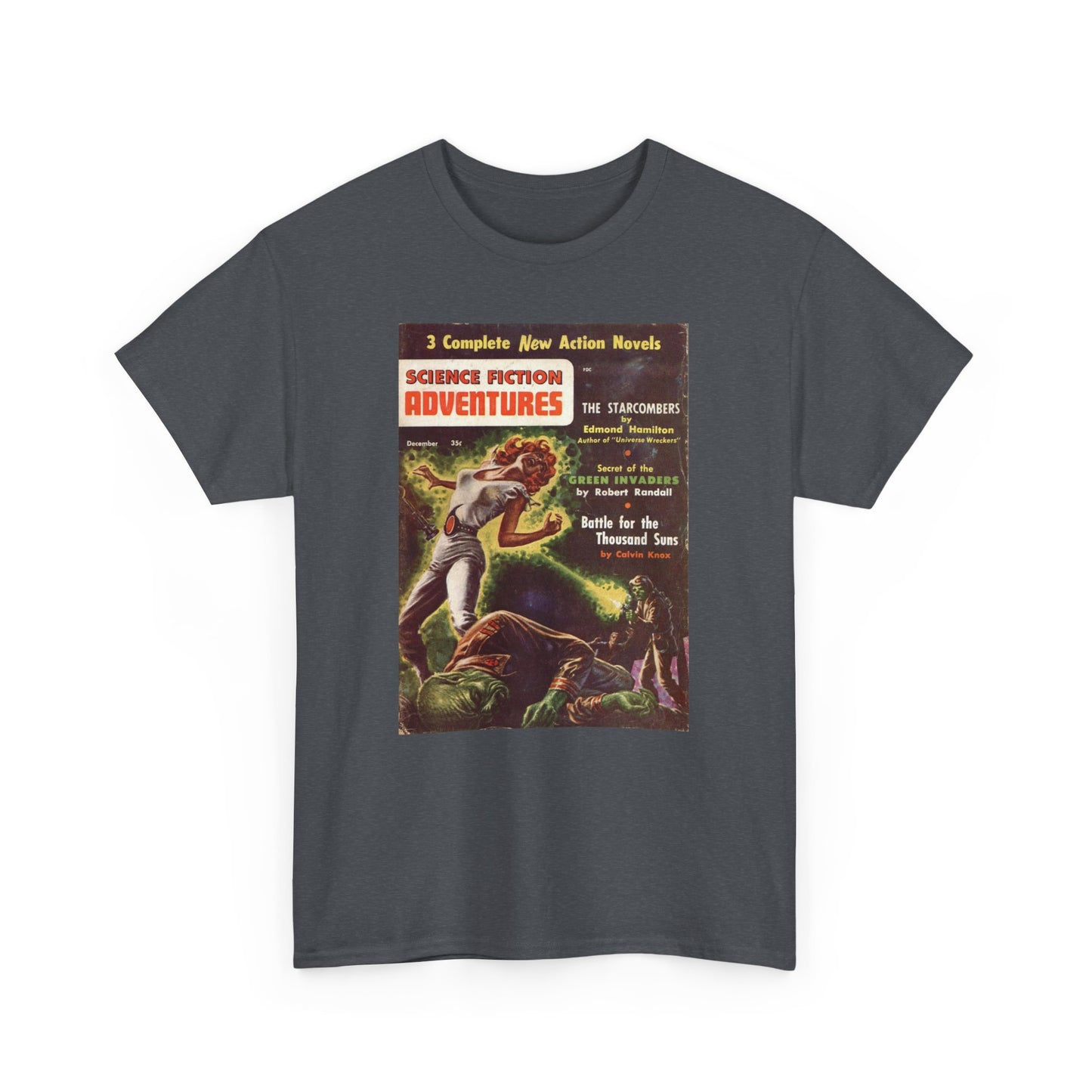 Pulp Cover Tee #408: Science Fiction Adventures