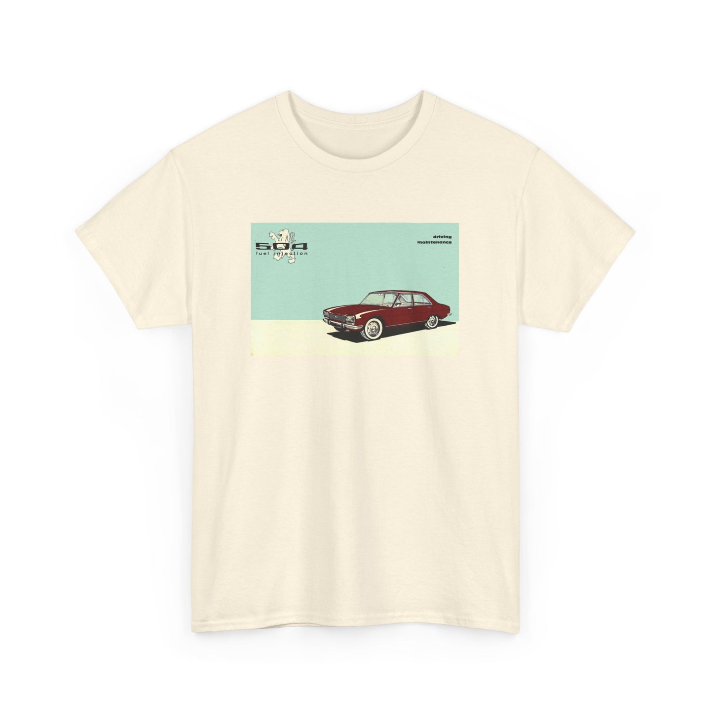 Retro Car Culture Tee #055: Peugeot 504