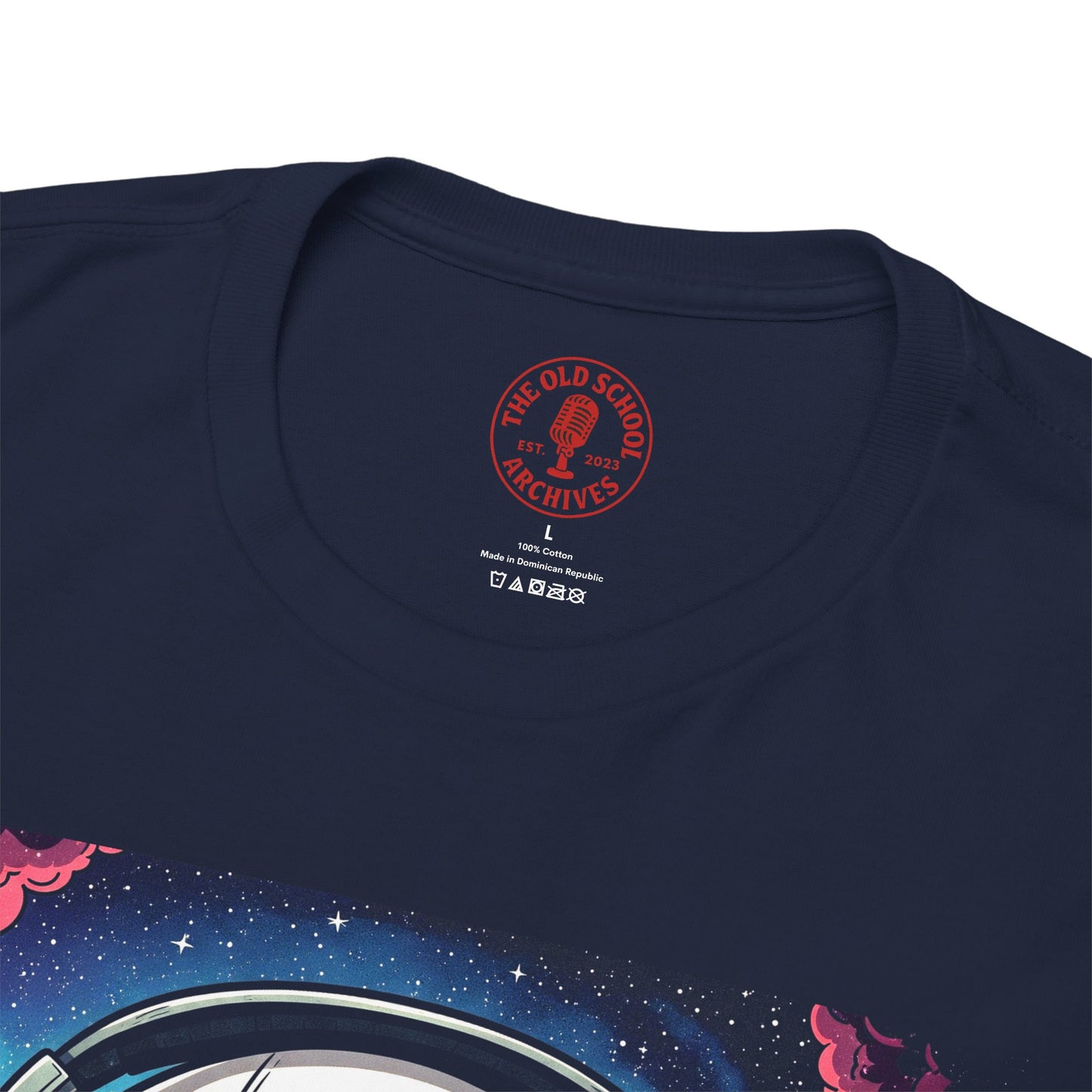 DJ Spaceman Tee, Unisex Heavy Cotton T-Shirt, Casual Statement Wear