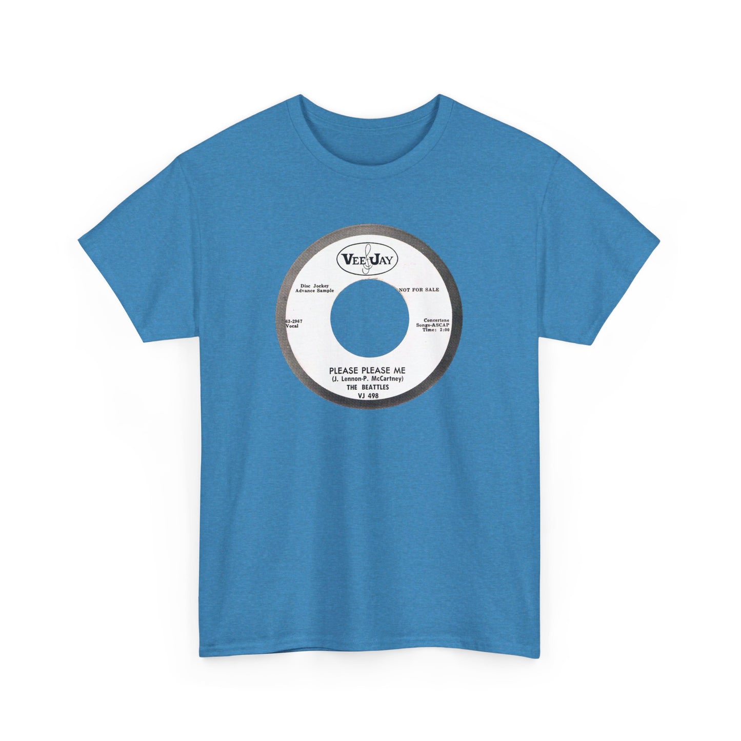 45rpm Tee #09: The Beattles Please Please Me Promo Label