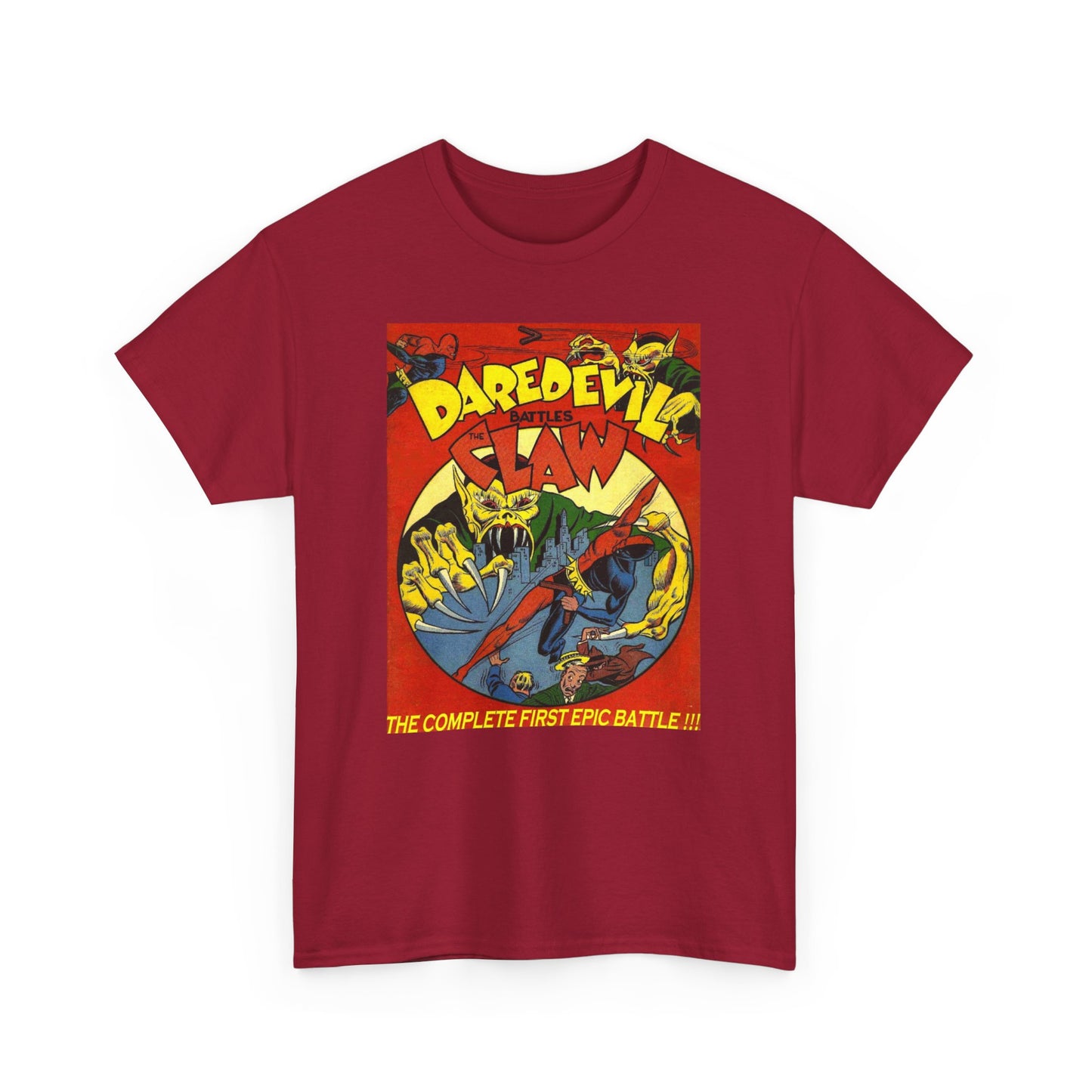 Comic Book Tee: Daredevil Vs The Claw