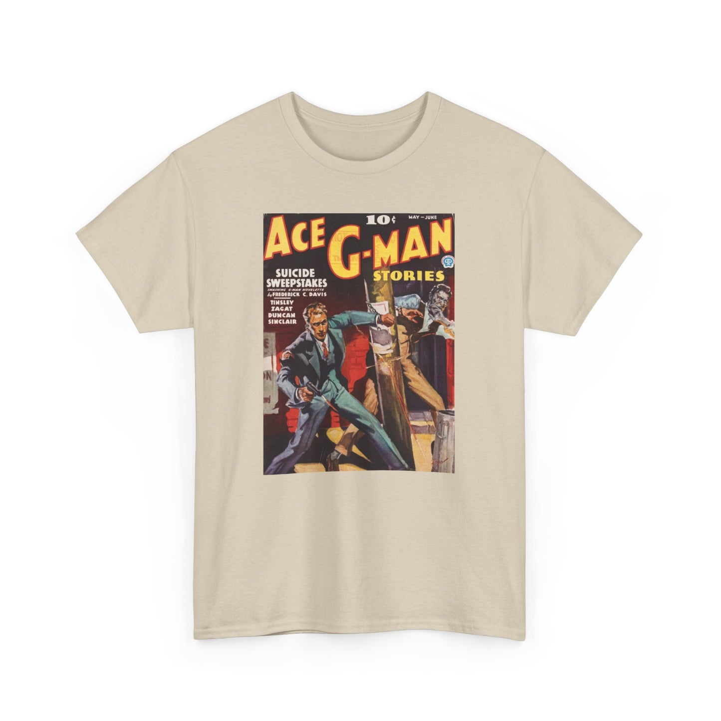 Pulp Cover Tee #442: Ace G-man Stories