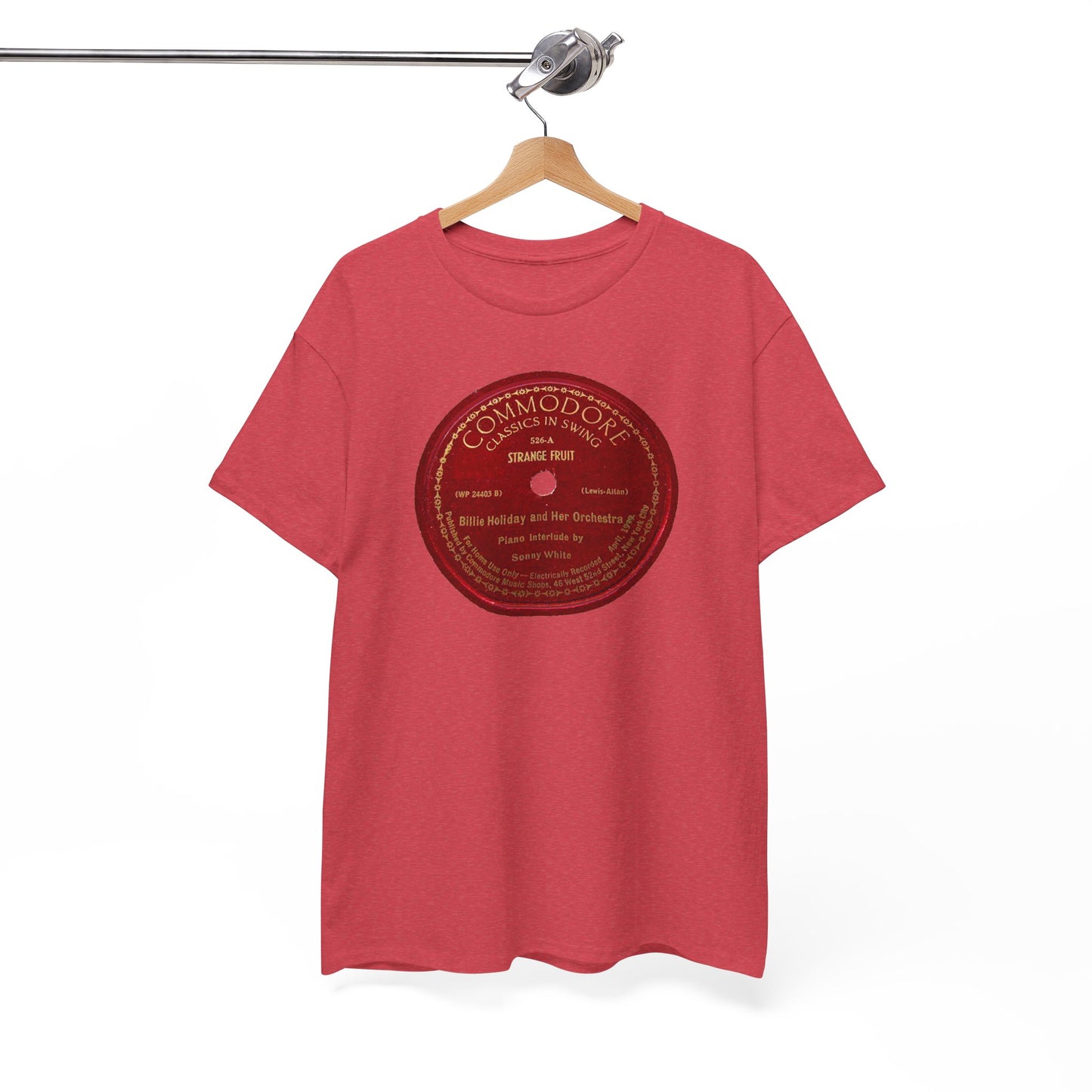 78rpm Tee #103: Billie Holiday - Strange Fruit