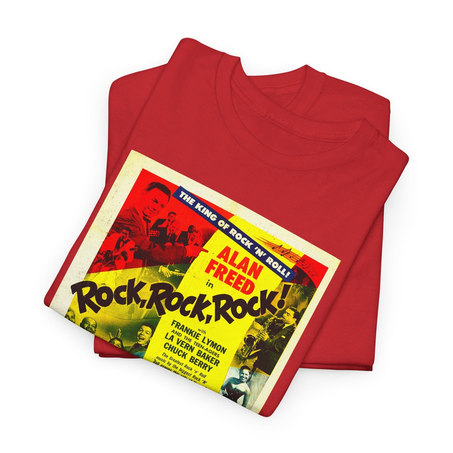 Concert Poster Tee #255: Alan Freed Movie Rock, Rock, Rock!