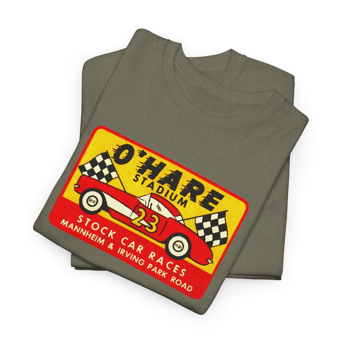 Retro Car Culture Tee #007: O'Hare Stadium