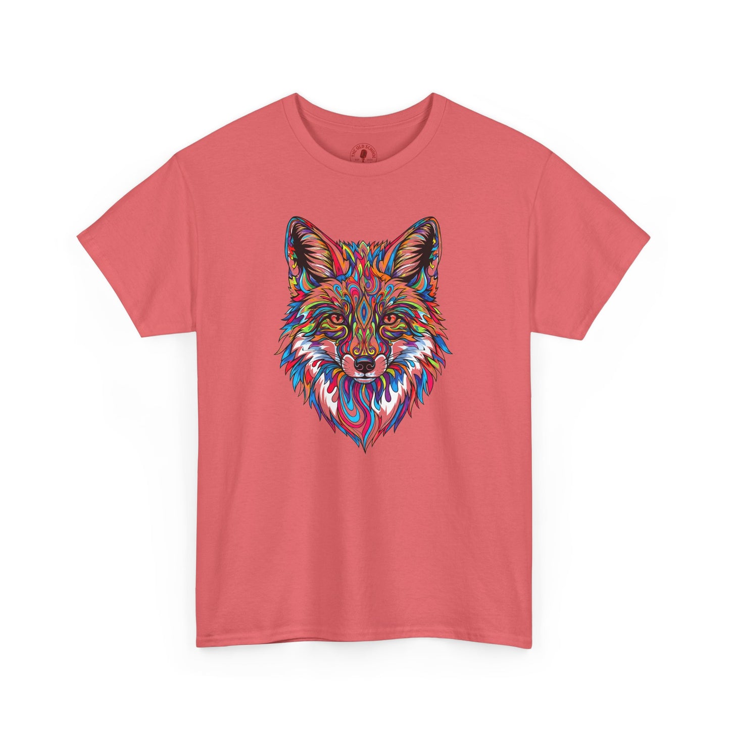 Cosmic Fox Unisex Heavy Cotton Tee Statement Shirt