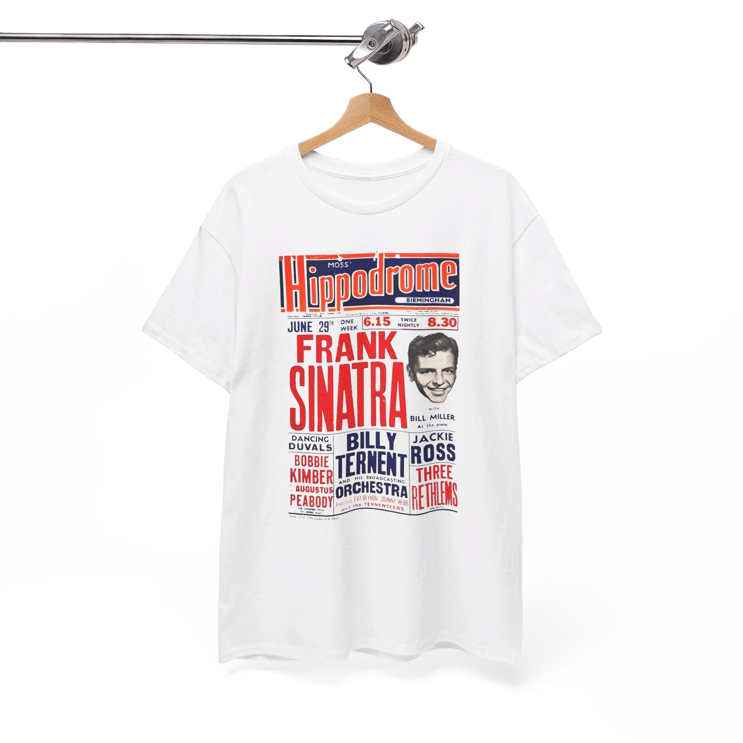 Concert Poster Tee #142: Frank Sinatra