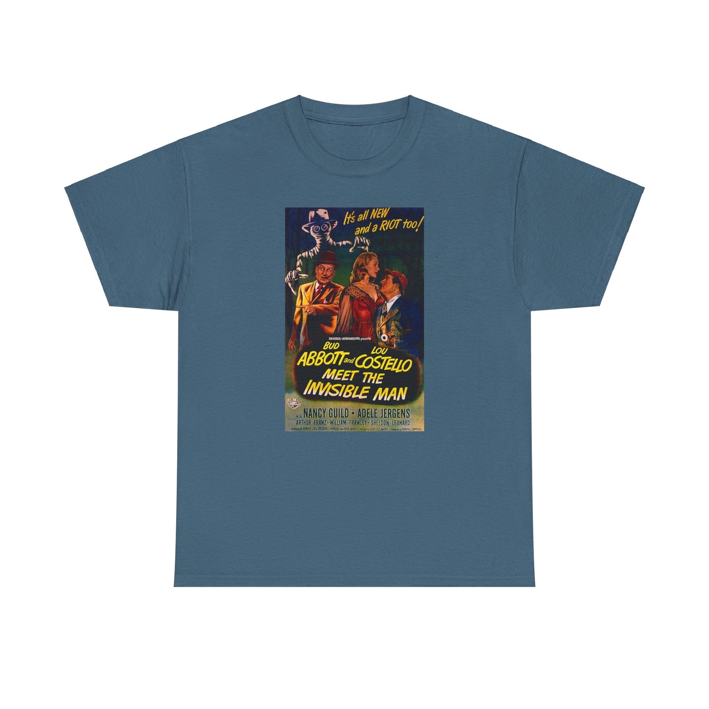 Movie Poster Tee #67: Abbott & Costello Meet The Invisible Man