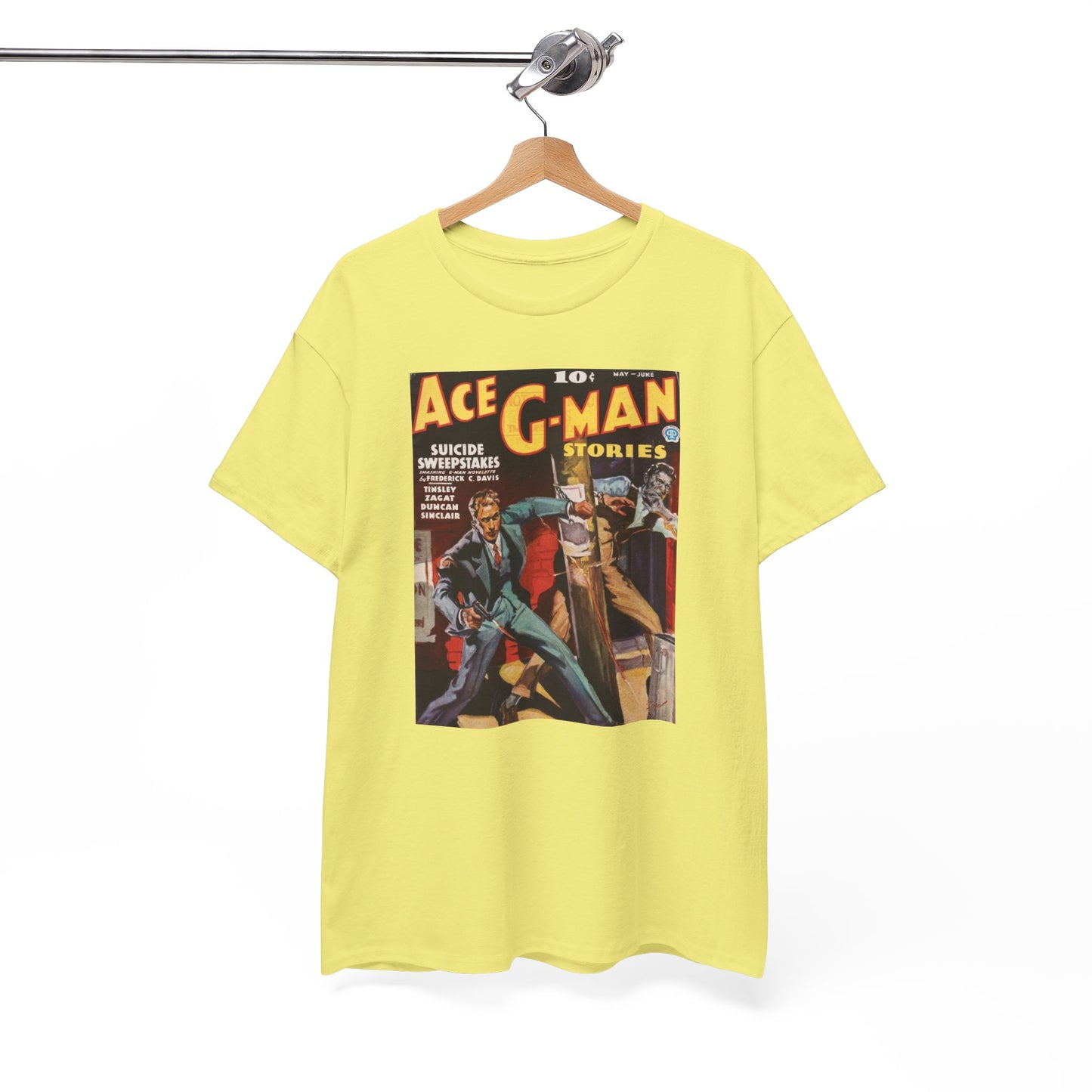 Pulp Cover Tee #442: Ace G-man Stories