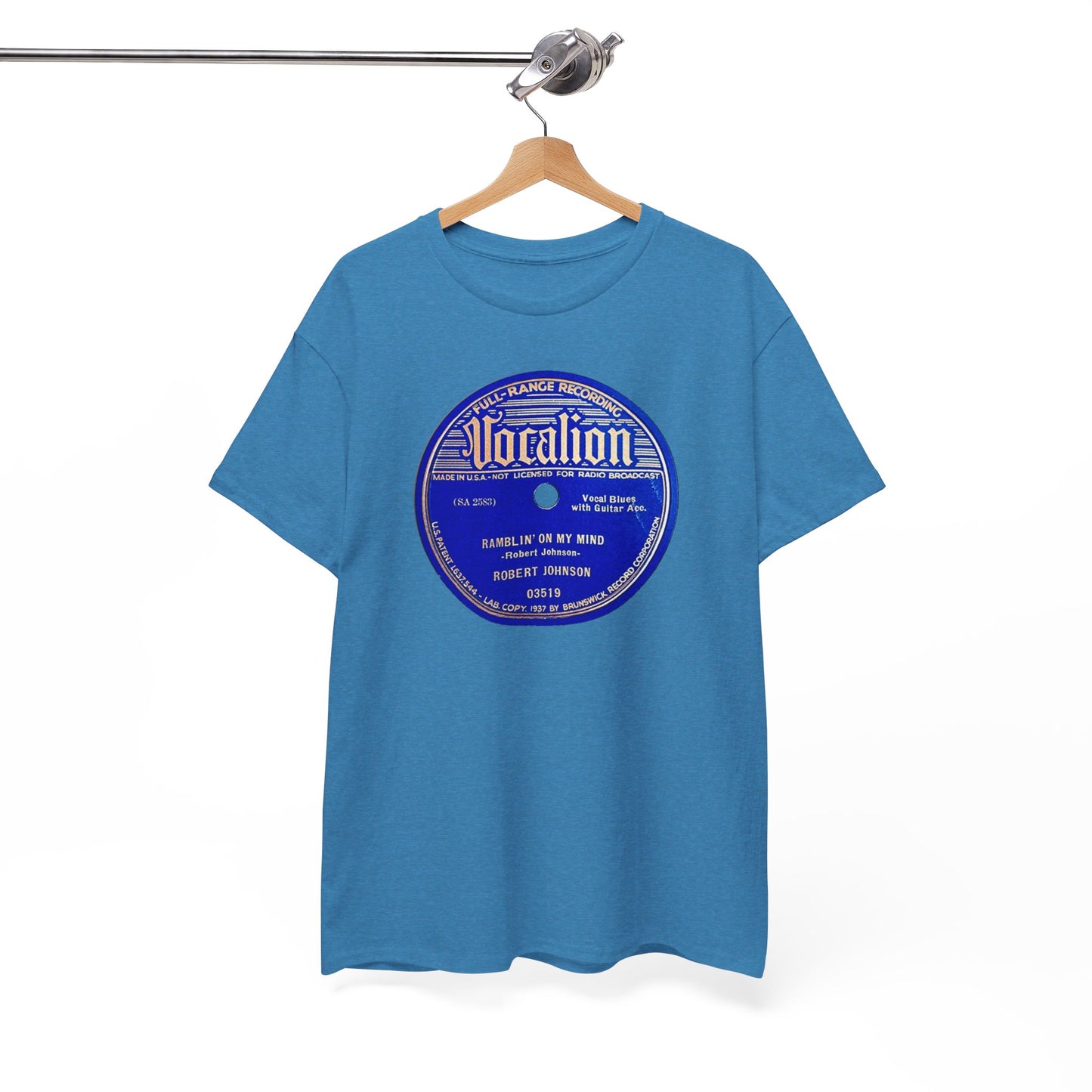 78rpm Tee #99: Robert Johnson Ramblin' On My Mind