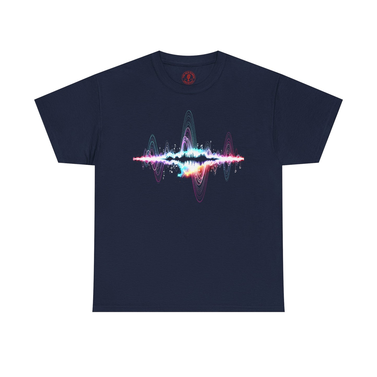 Music Visualized Tee, Unisex Heavy Cotton T-Shirt, Casual Statement Wear