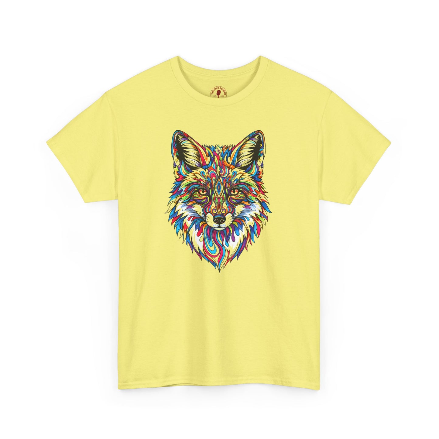 Cosmic Fox Unisex Heavy Cotton Tee Statement Shirt
