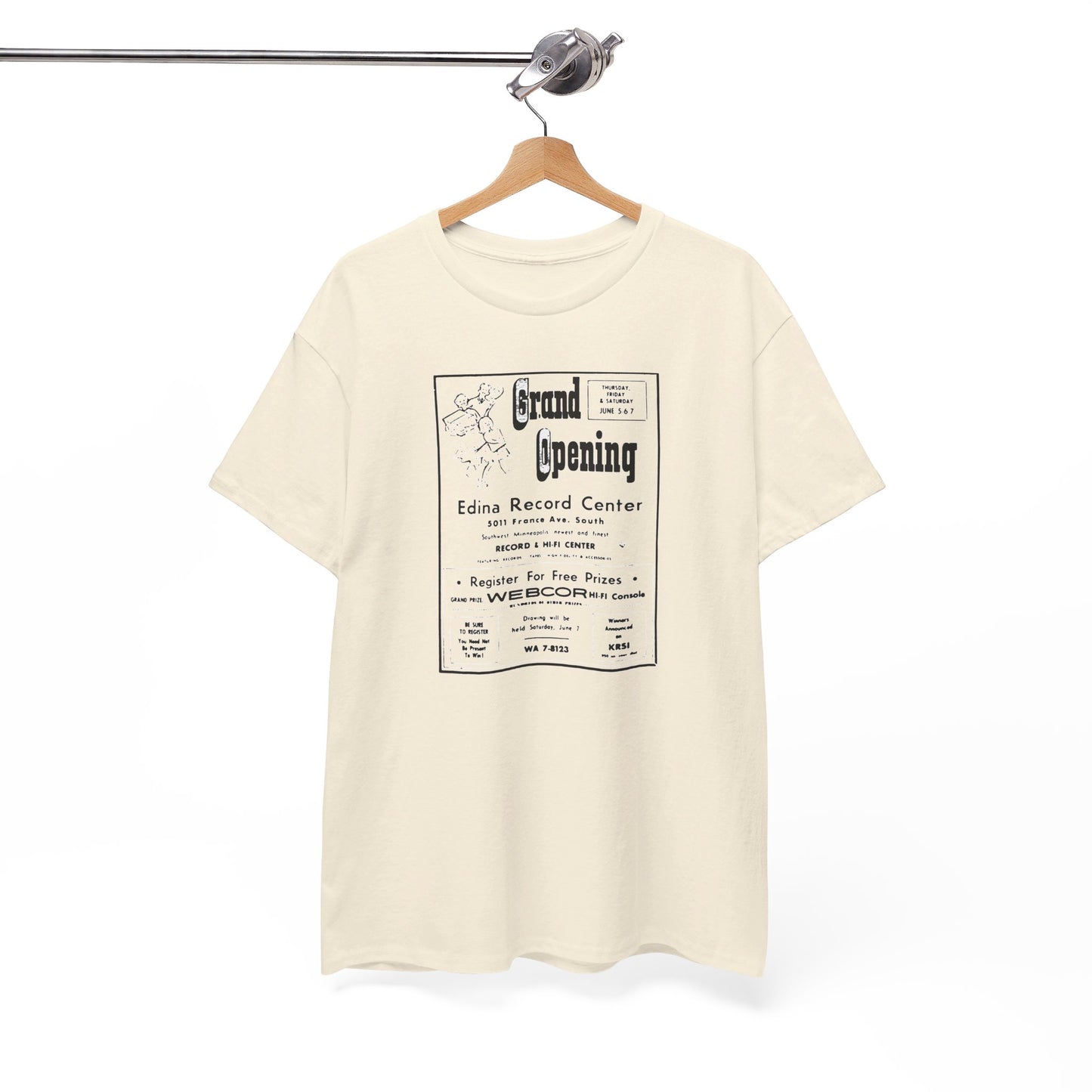 Record Store Tee #138: Edina Record Center 1958