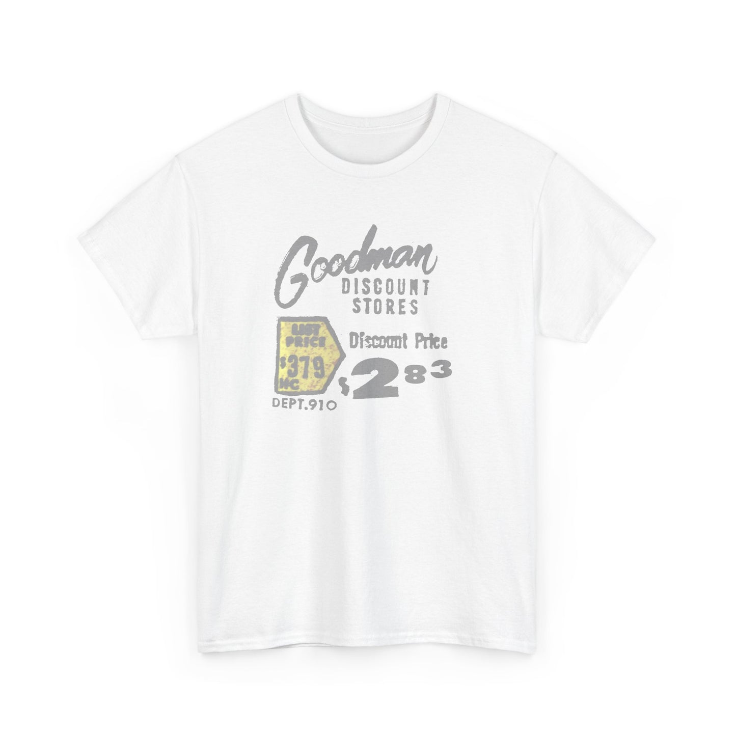 Retro Tee #202: Goodman's Price Tag