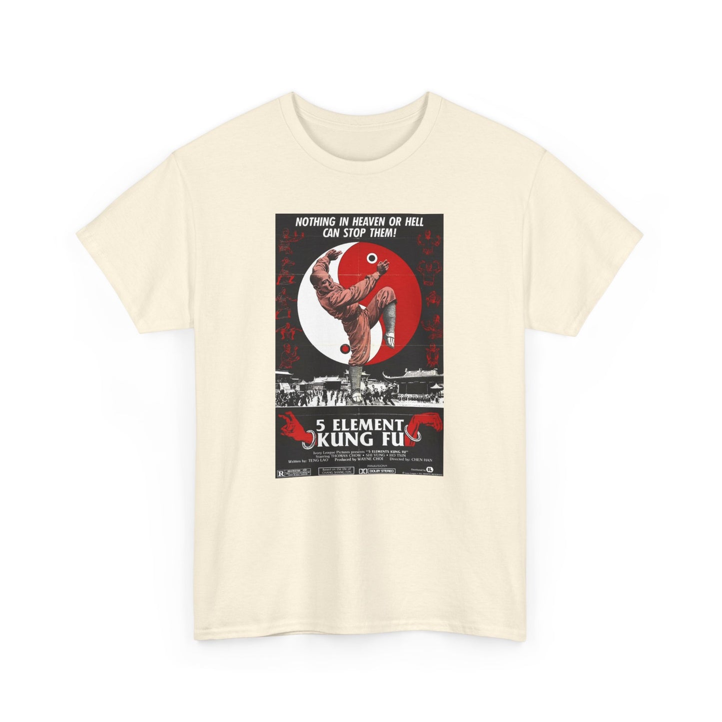 Movie Poster Tee #39: 5 Elements Kung Fu