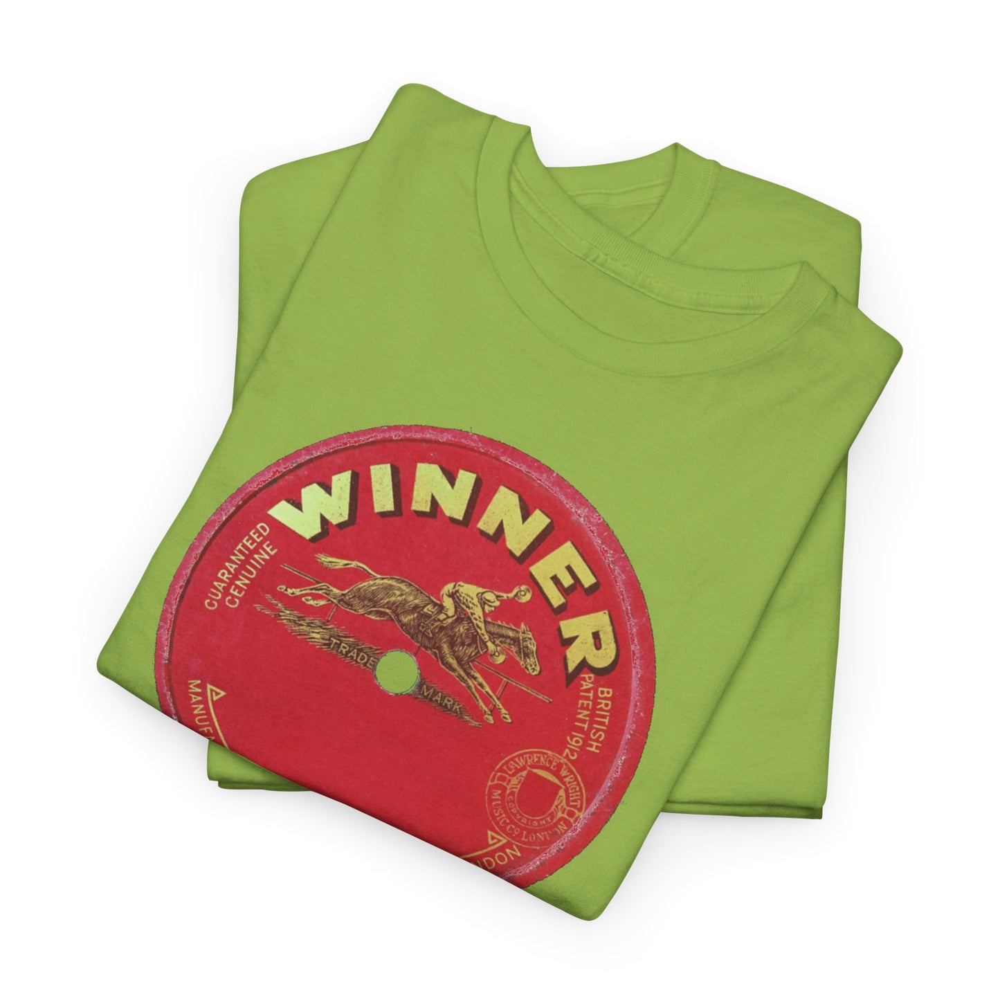 Vintage Retro 78rpm Label Tee #11: Winner Records