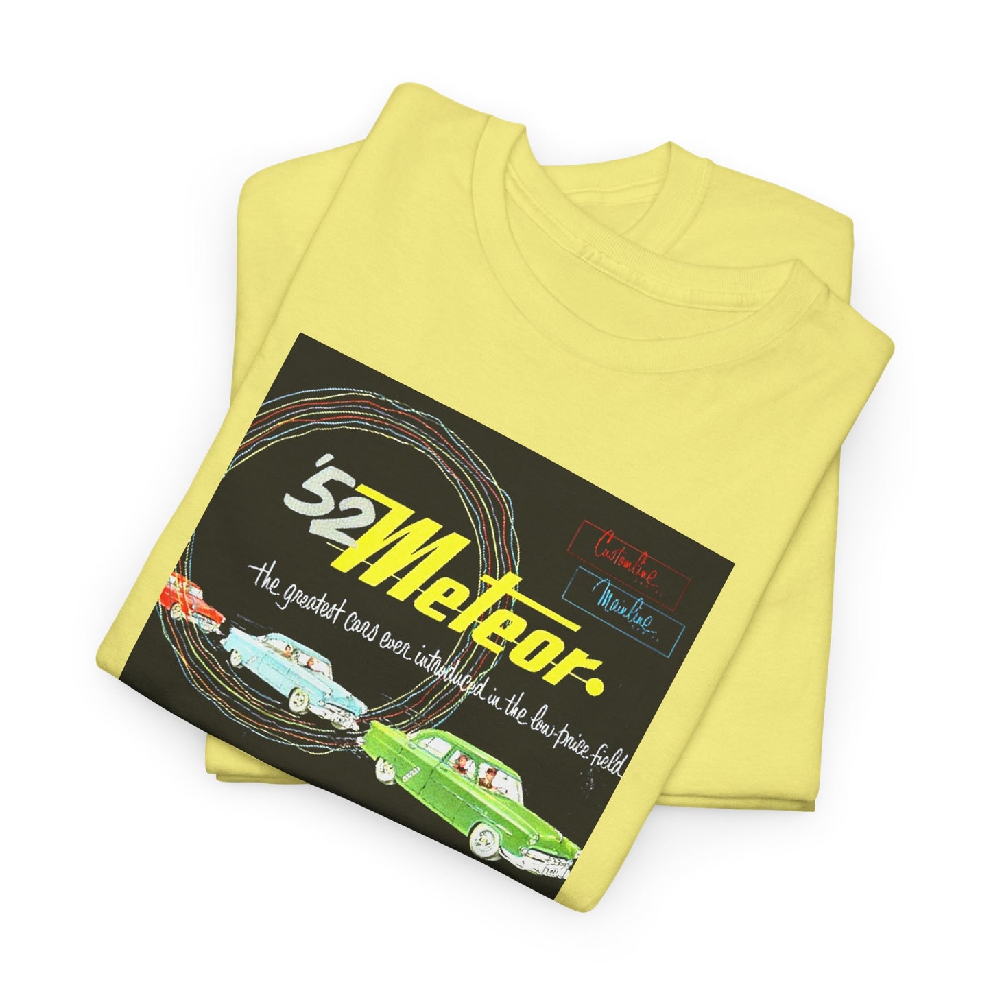 Retro Car Culture Tee #050: 1952 Meteor