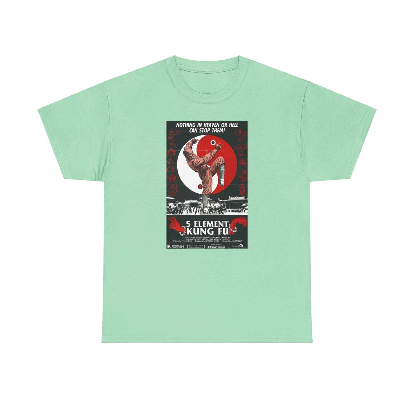 Movie Poster Tee #39: 5 Elements Kung Fu