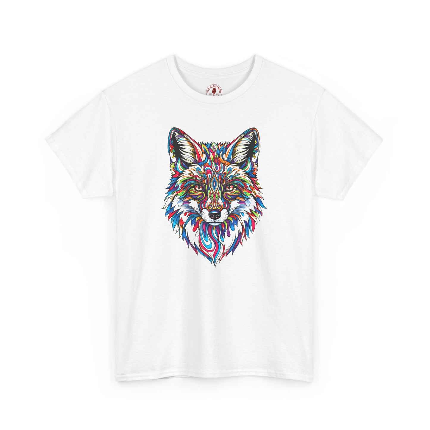 Cosmic Fox Unisex Heavy Cotton Tee Statement Shirt