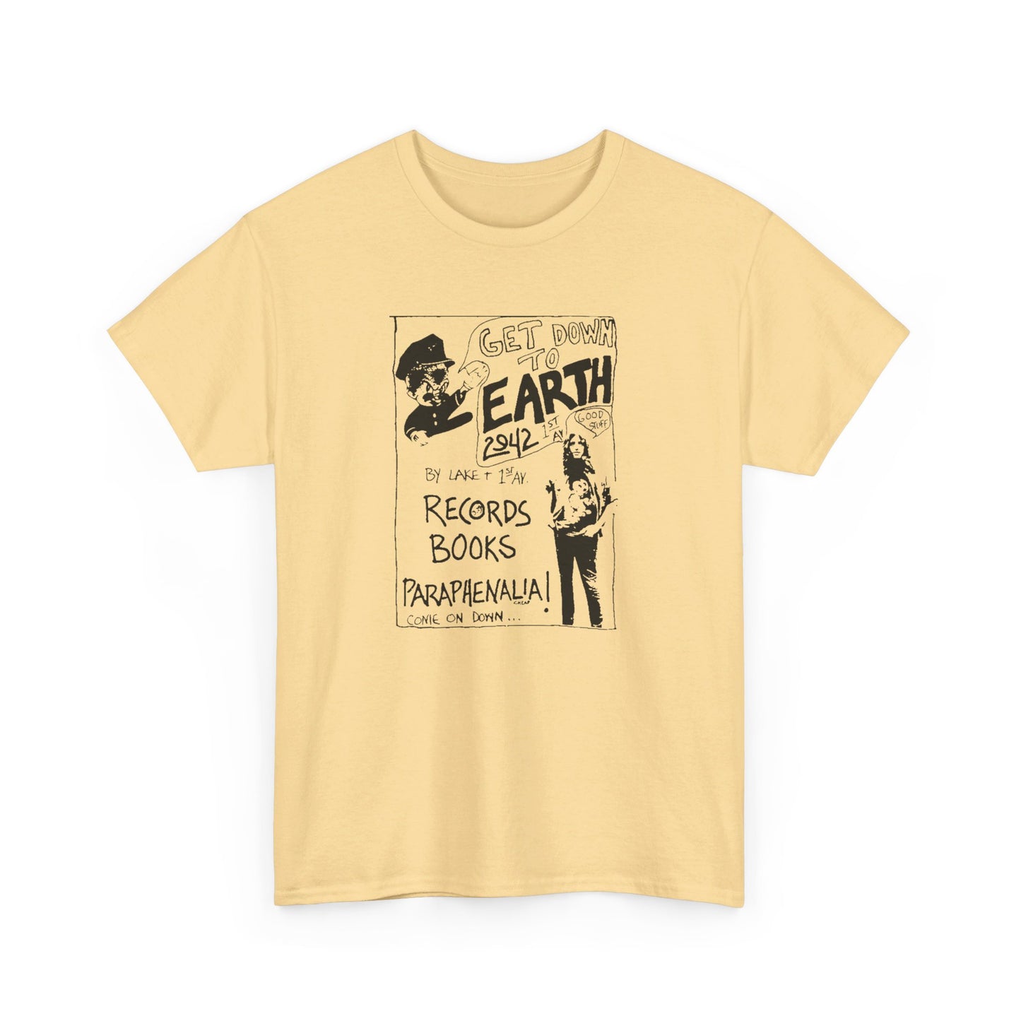 Record Store Tee #139: Earth Records Books & Paraphernalia