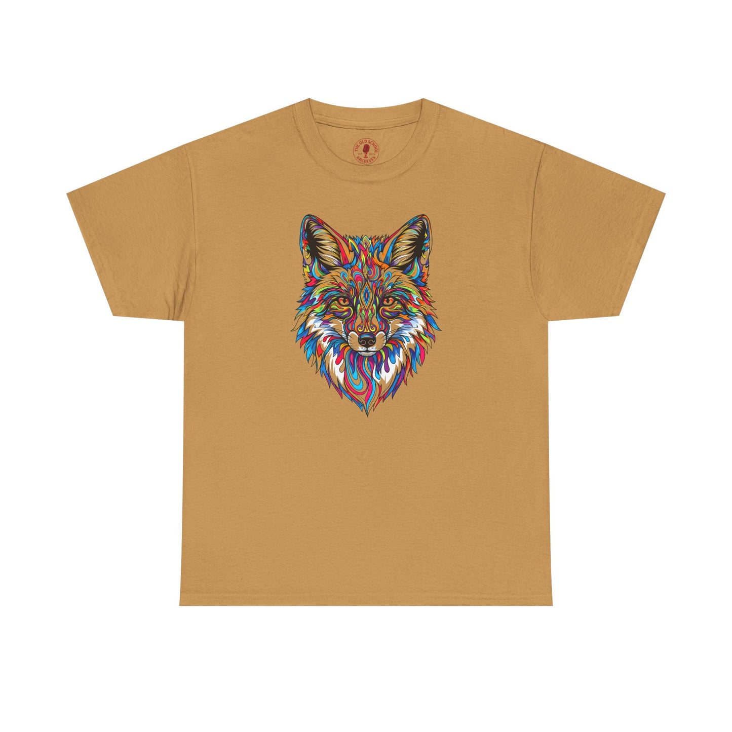 Cosmic Fox Unisex Heavy Cotton Tee Statement Shirt