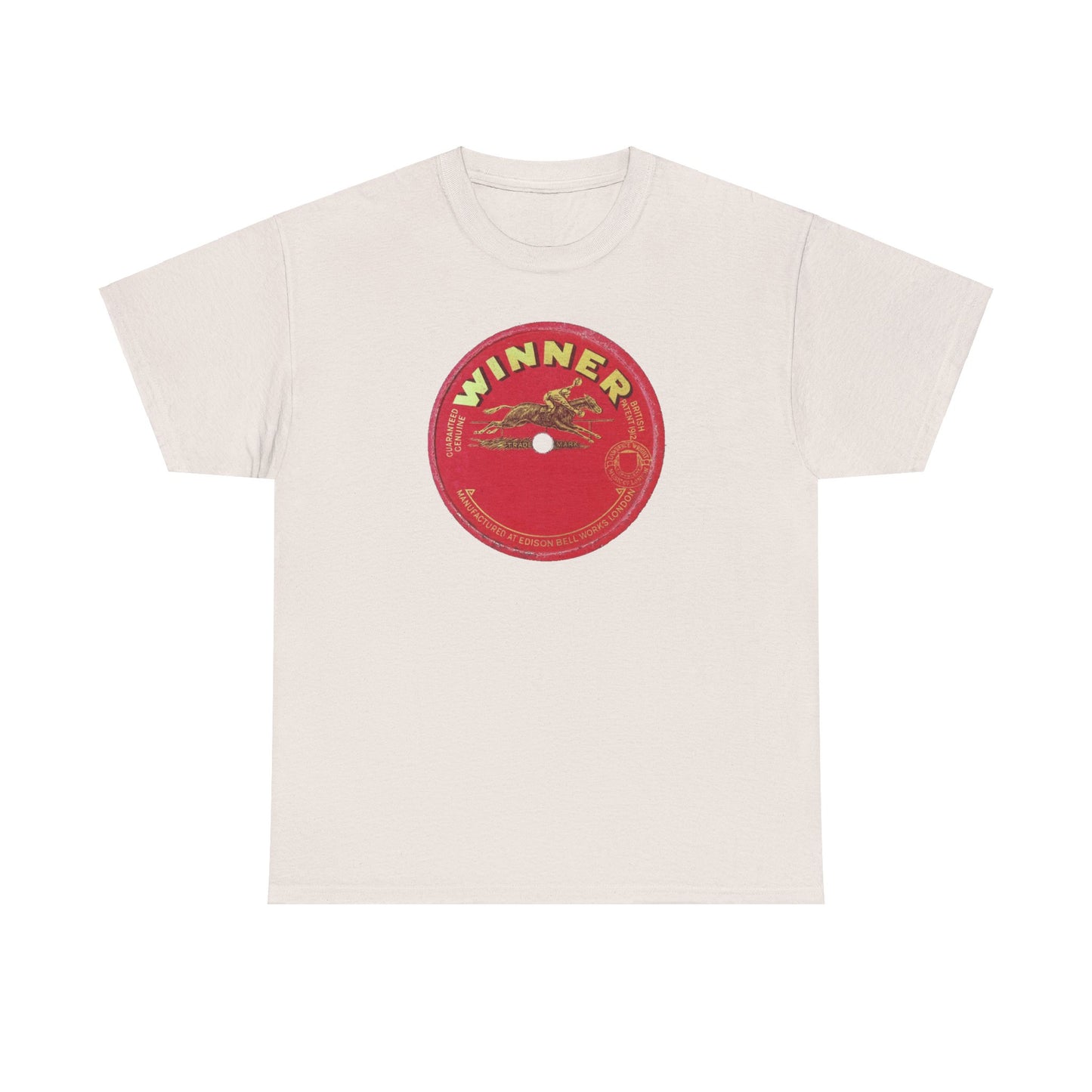 Vintage Retro 78rpm Label Tee #11: Winner Records