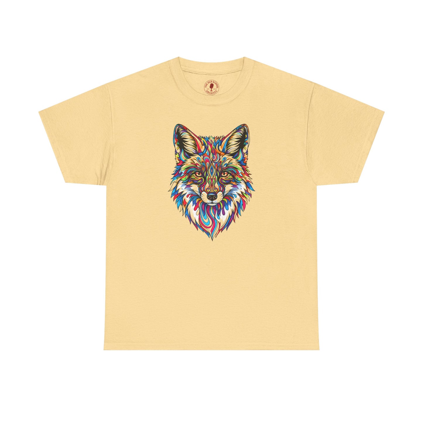 Cosmic Fox Unisex Heavy Cotton Tee Statement Shirt
