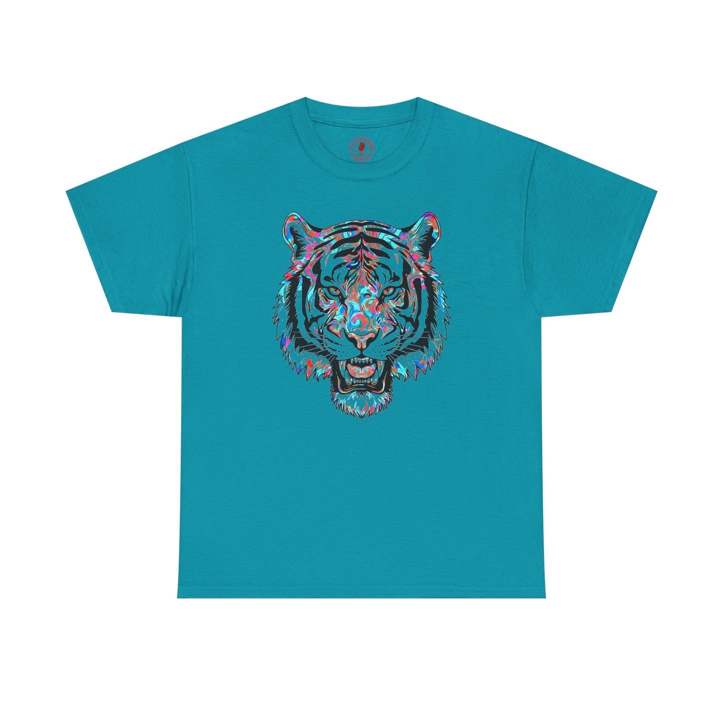 Cosmic Tiger Unisex Heavy Cotton Tee Statement Shirt